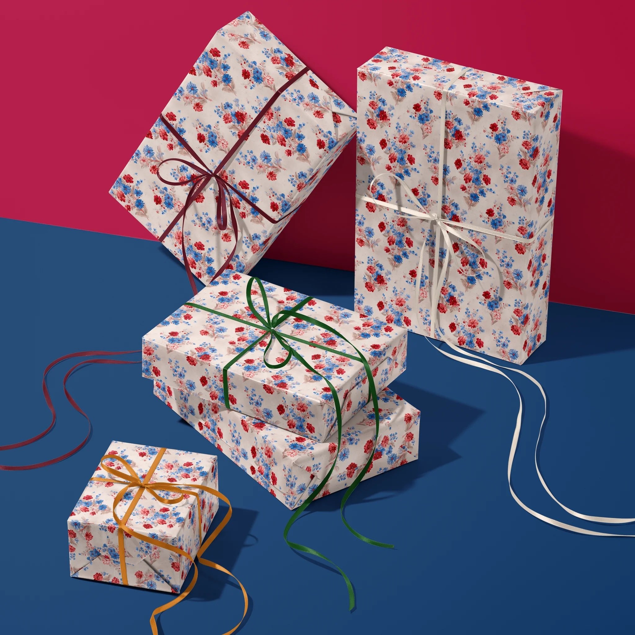 Wallpaper Wonder Florals Gift Wrapping Paper