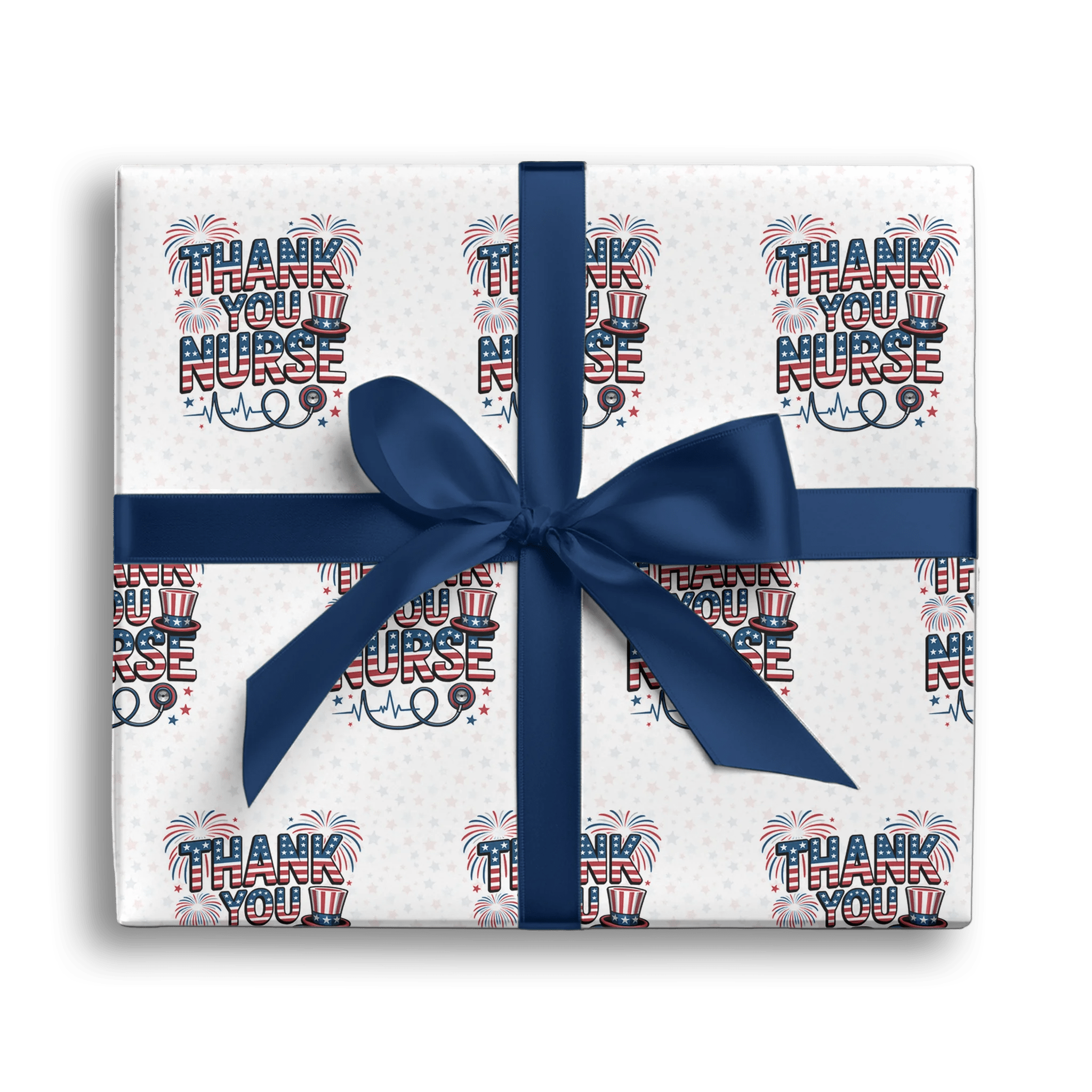 Caring Tribute Nurse Gift Wrapping Paper