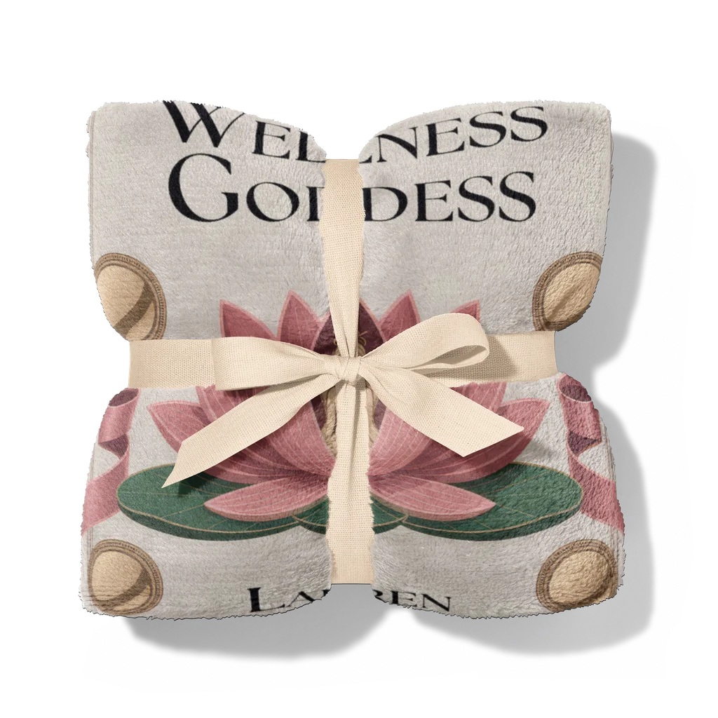 Wellness Goddess Personalized Plush Blanket