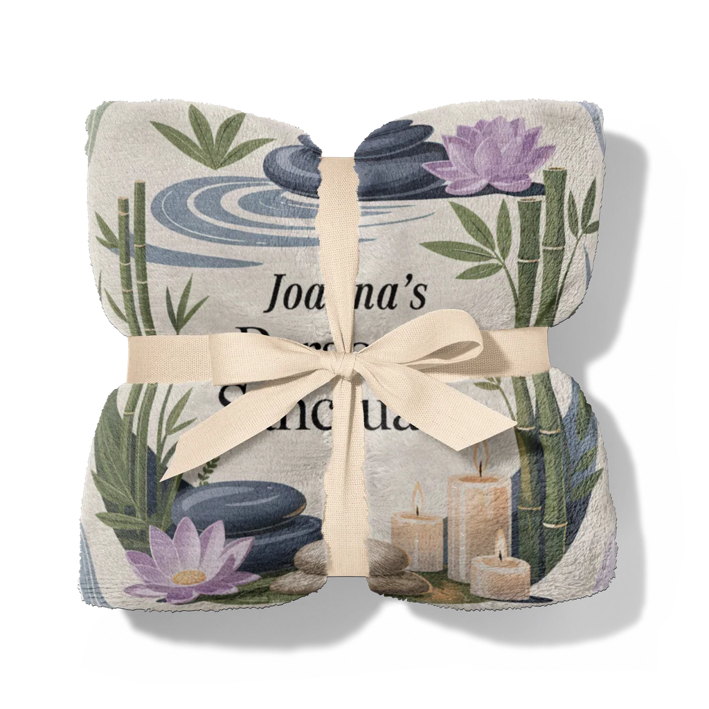 Personal Sanctuary Personalized Plush Blanket