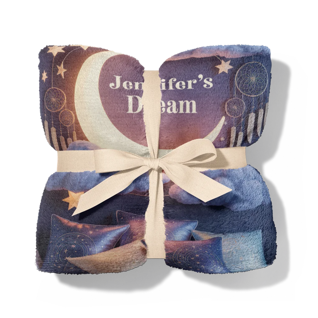 Dream Relaxation Personalized Plush Blanket