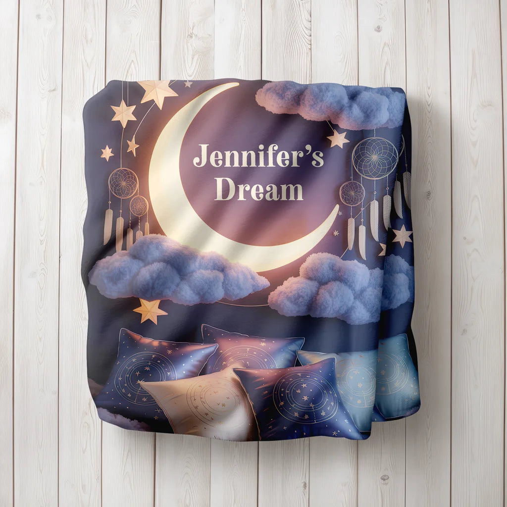 Dream Relaxation Personalized Plush Blanket