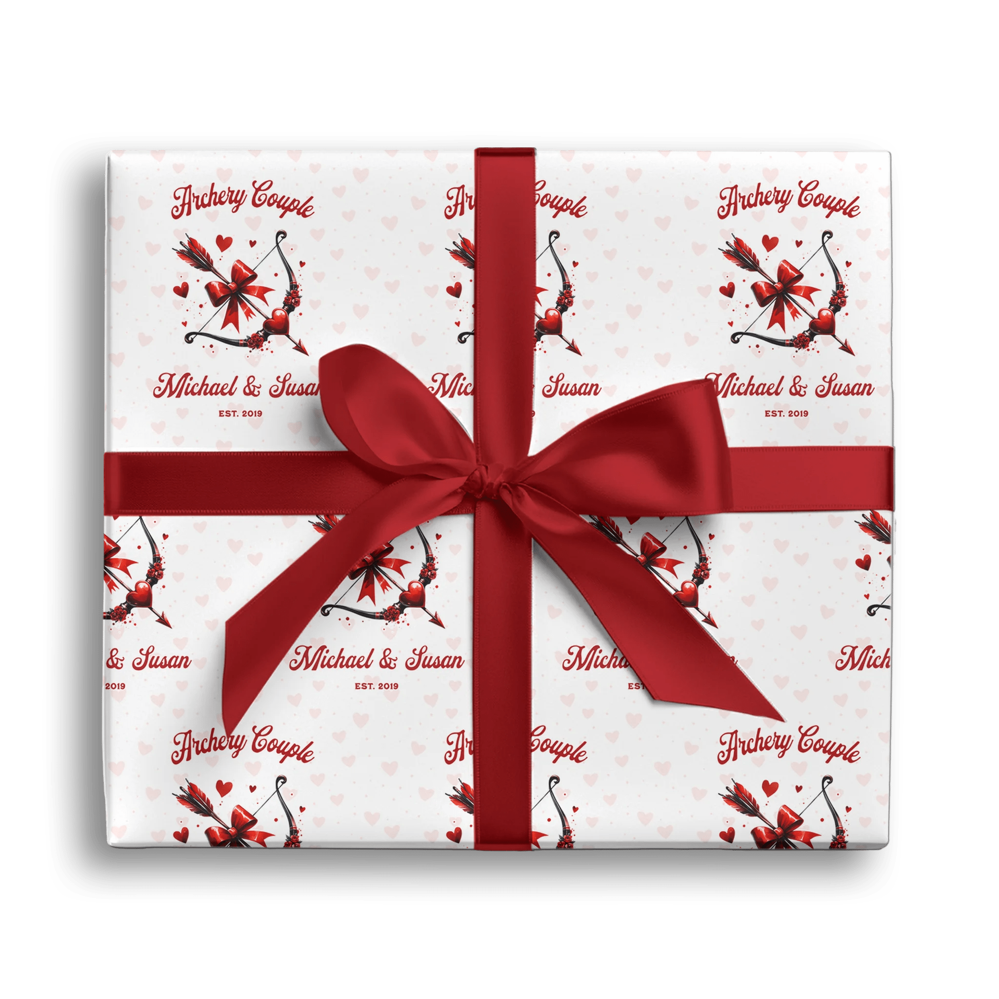 Cupid’s Arrow Gift Wrapping Paper