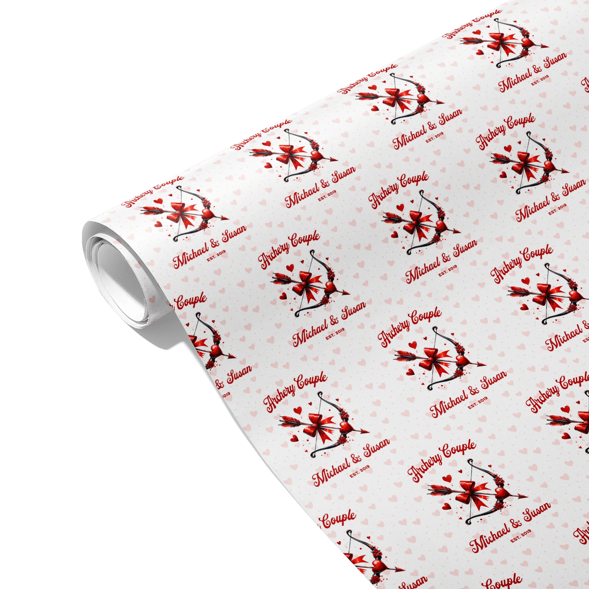 Cupid’s Arrow Gift Wrapping Paper