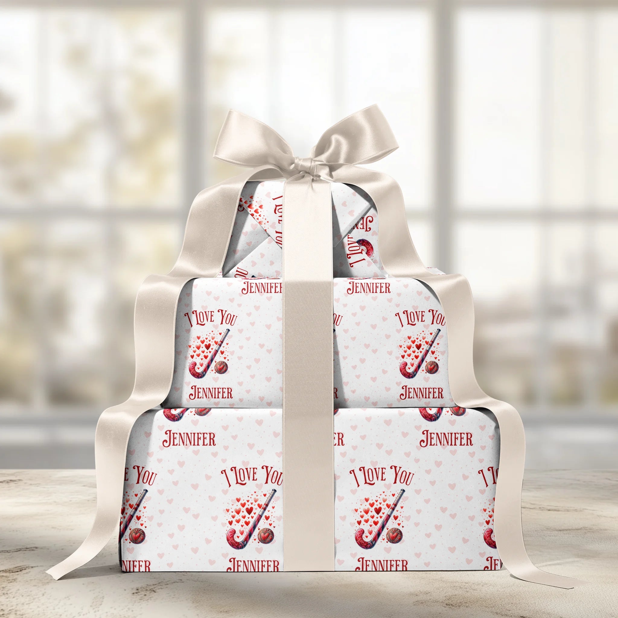 Heartfelt Hits Gift Wrapping Paper