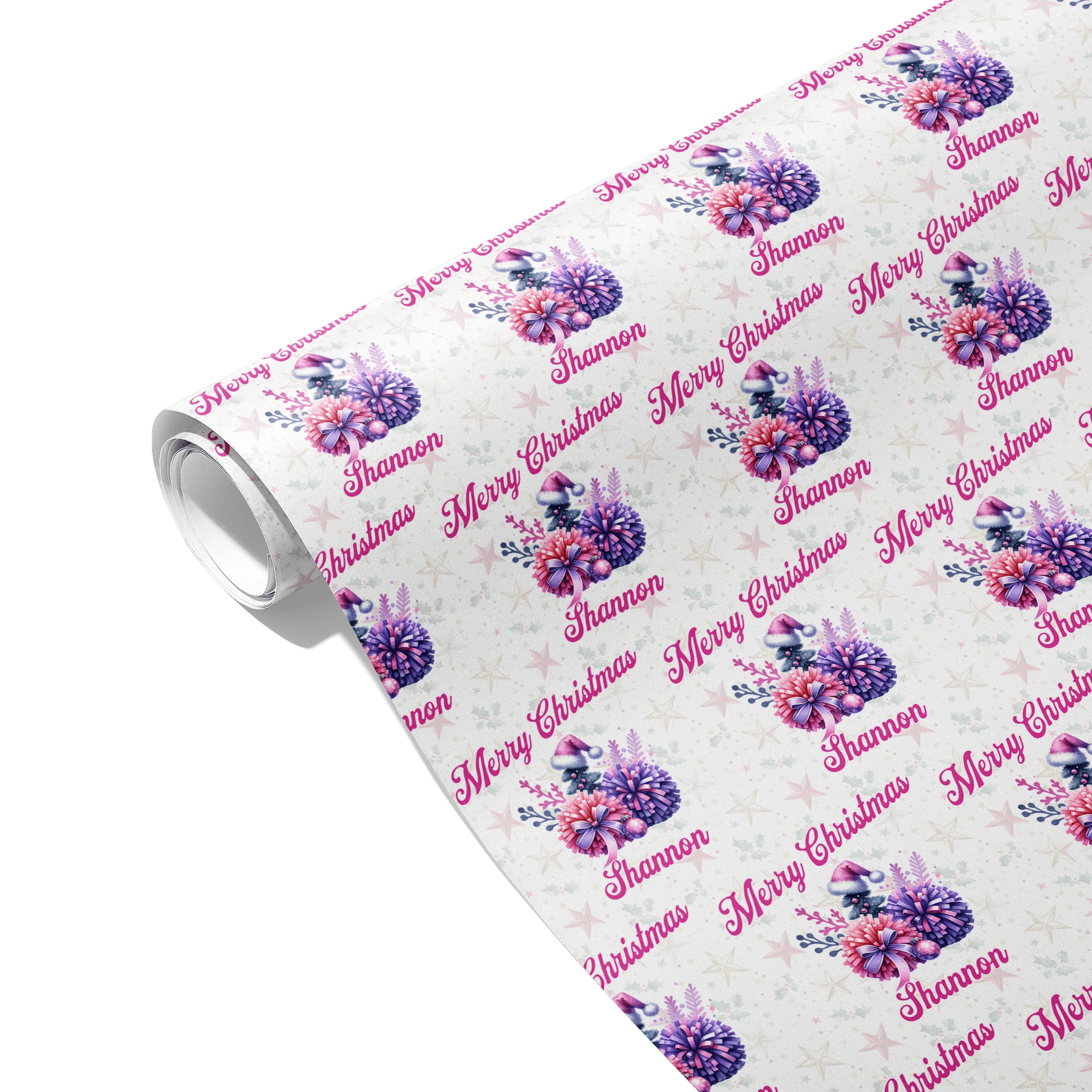 Jingle Script Gift Wrapping Paper