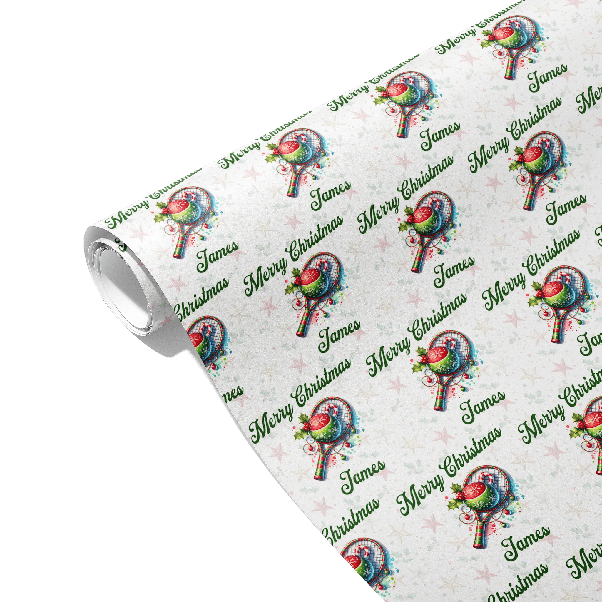 Festive Match Point Gift Wrapping Paper