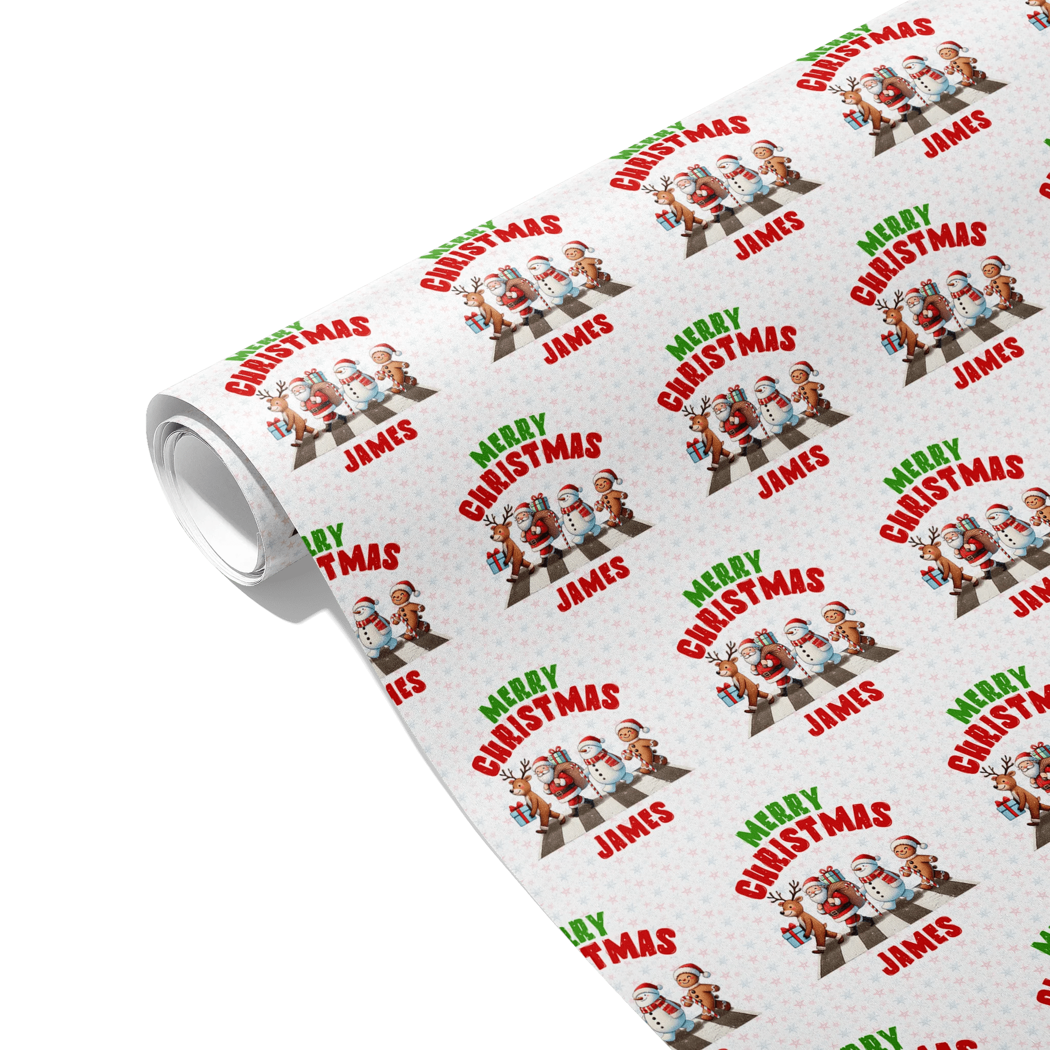 Sleigh Queue Gift Wrapping Paper