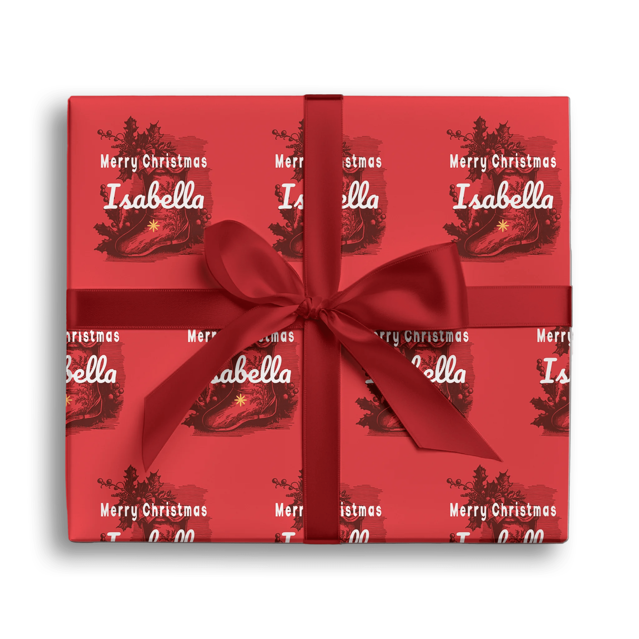 Santa’s Signature Gift Wrapping Paper