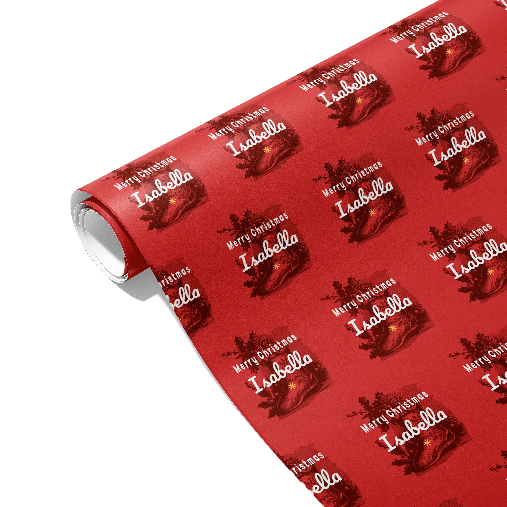 Santa’s Signature Gift Wrapping Paper