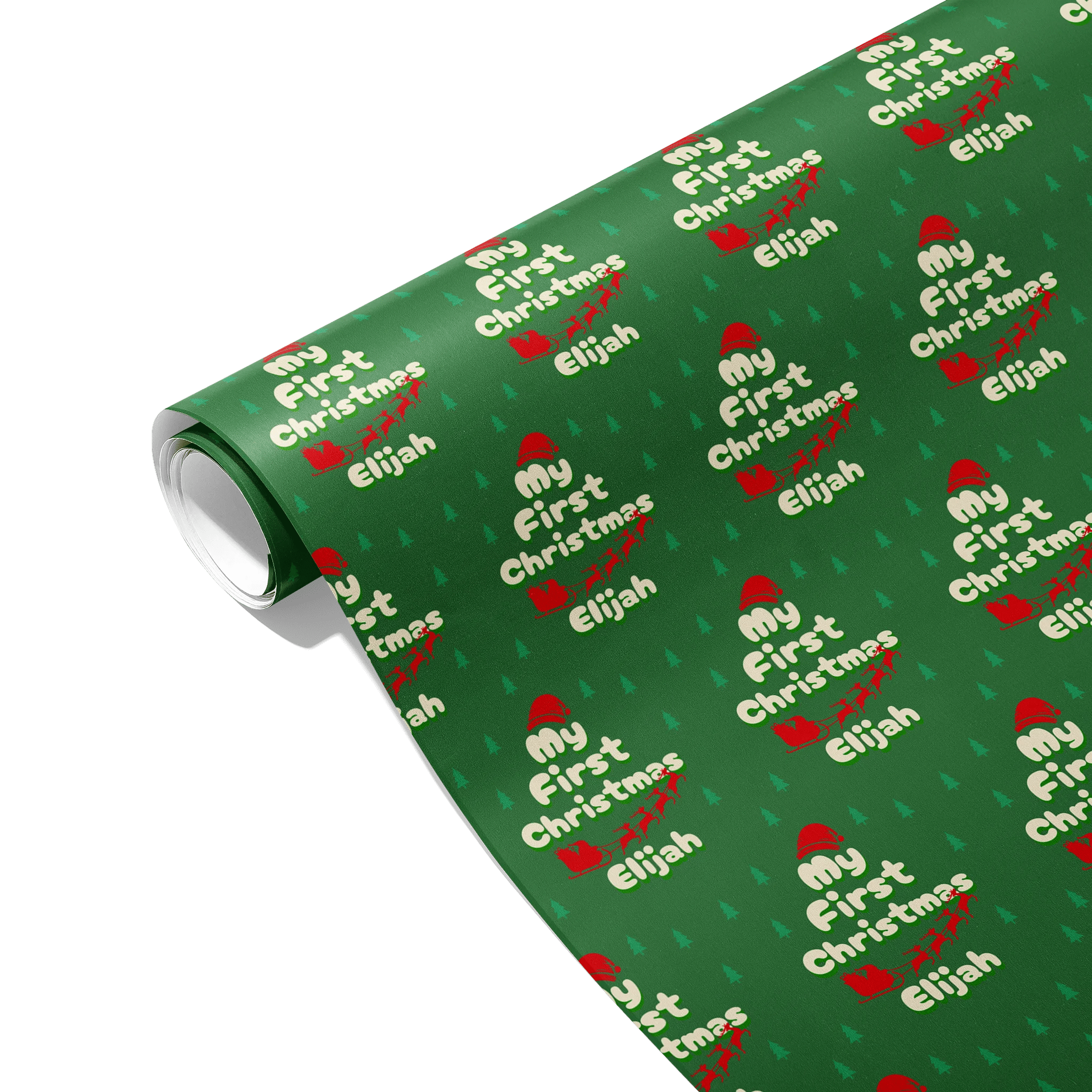Santa’s Flight Plan Gift Wrapping Paper