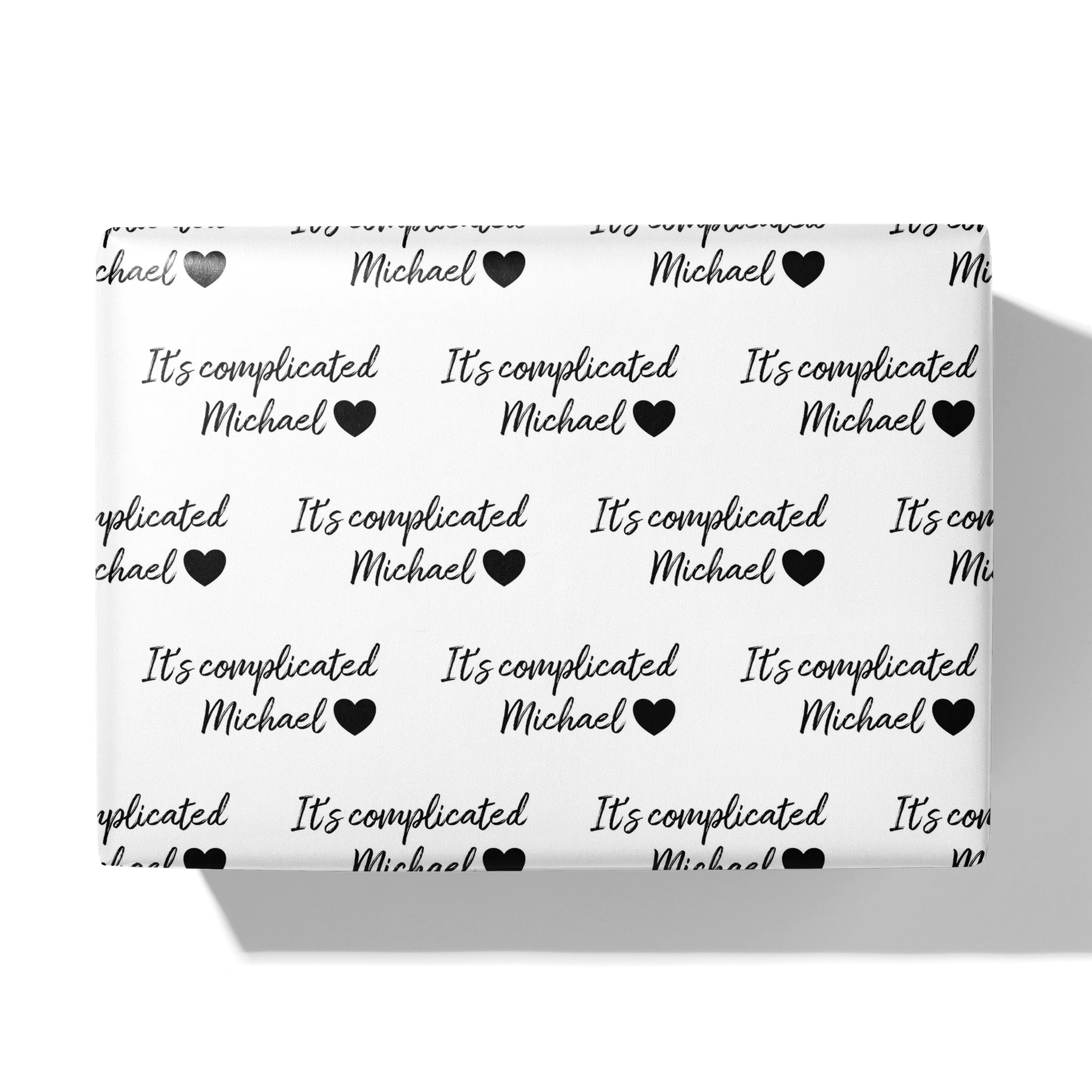 Out of Line Gift Wrapping Paper