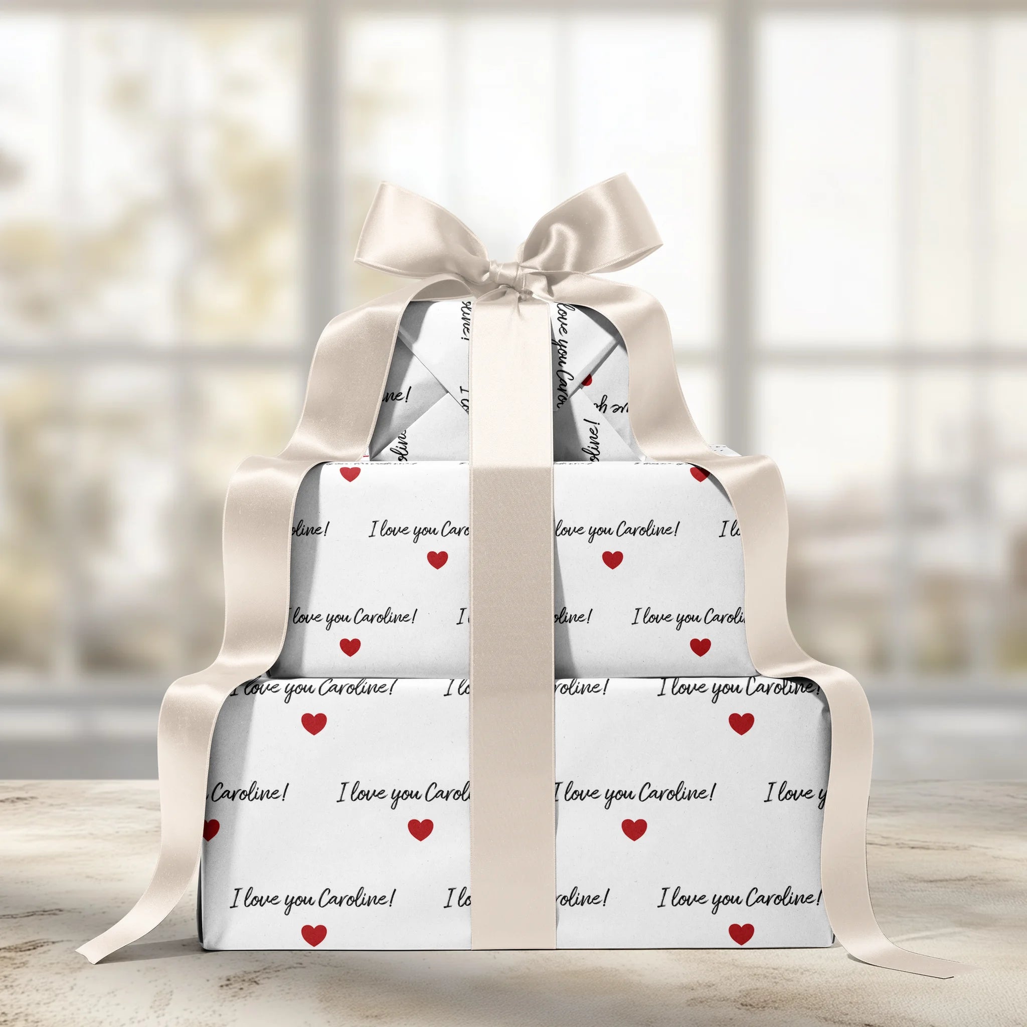 Box and Beyond Gift Wrapping Paper