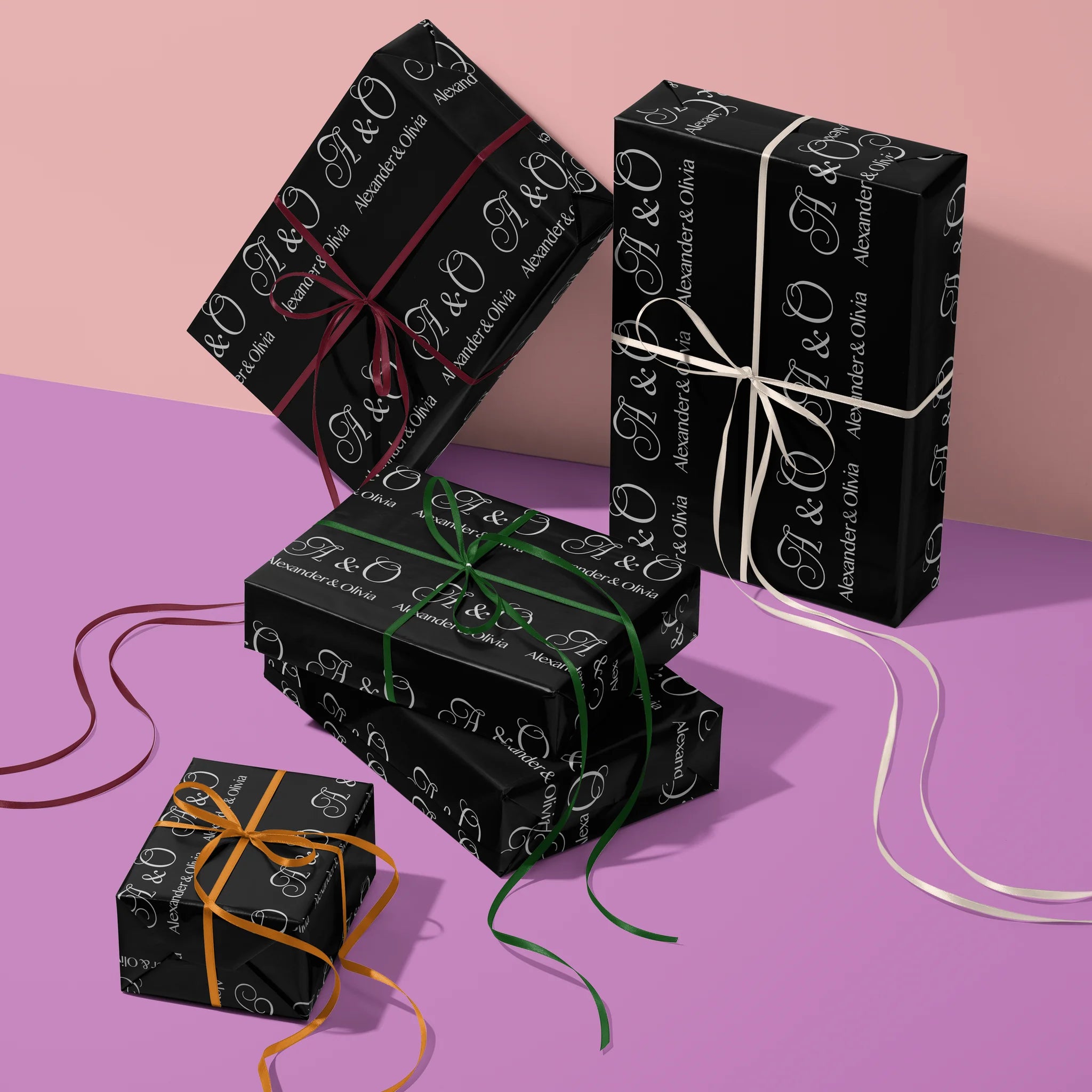 Initial Instinct Gift Wrapping Paper