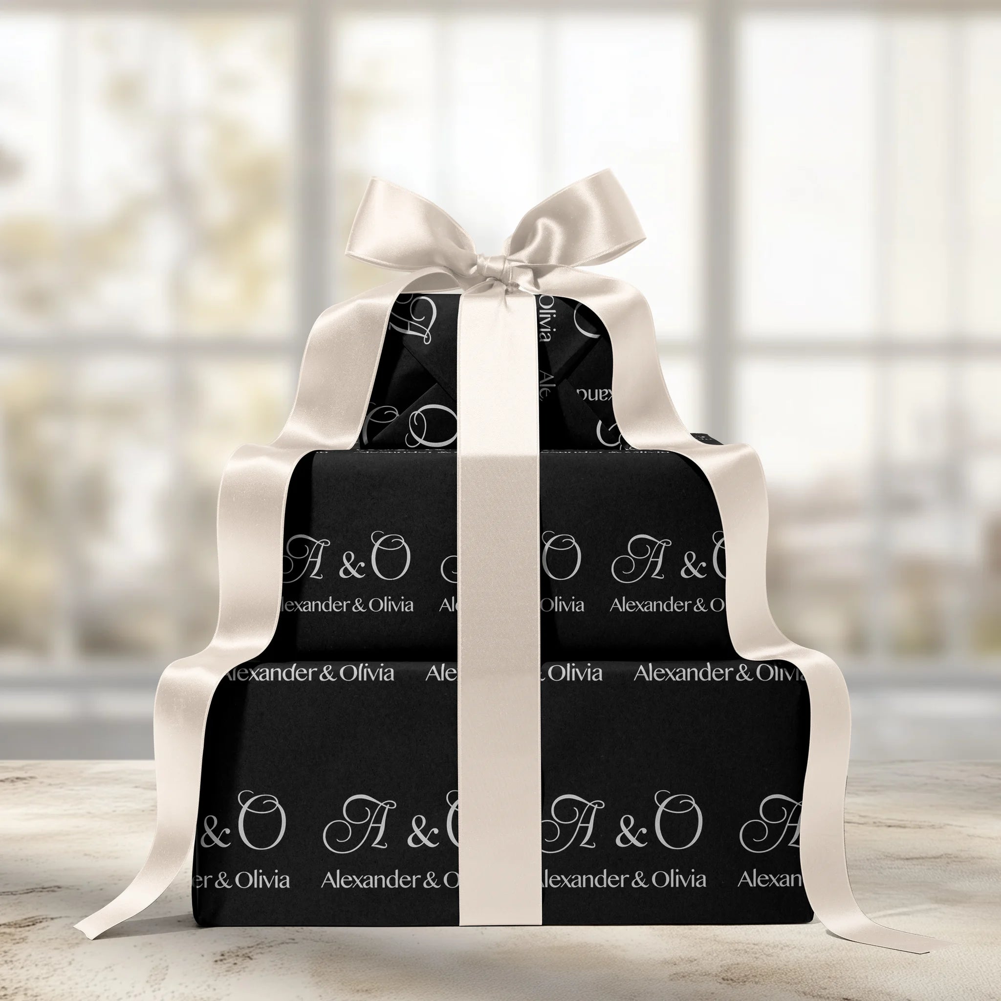 Initial Instinct Gift Wrapping Paper
