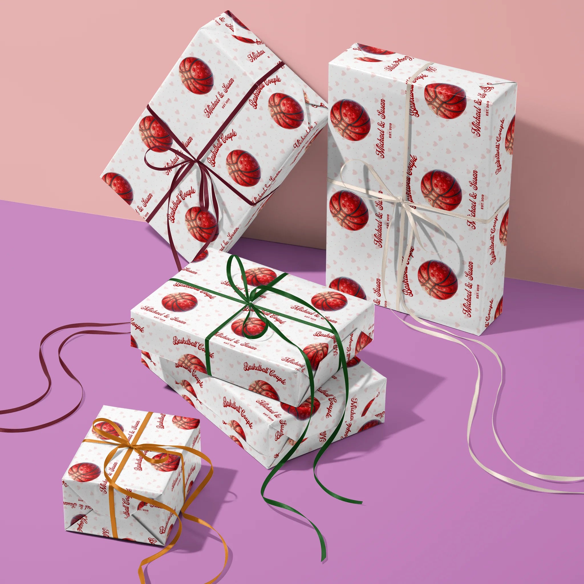 Love on the Rebound Gift Wrapping Paper