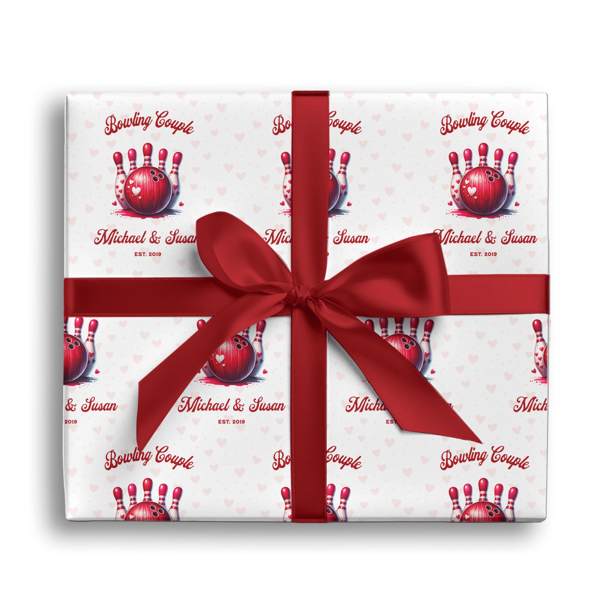 Love Lane Gift Wrapping Paper