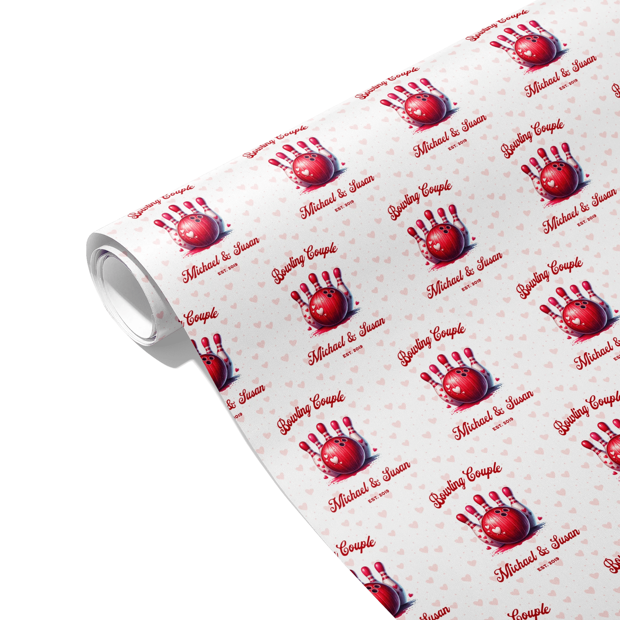 Love Lane Gift Wrapping Paper