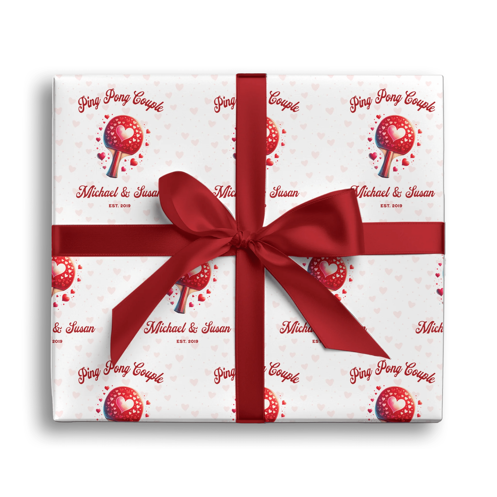 Heart Rally Gift Wrapping Paper
