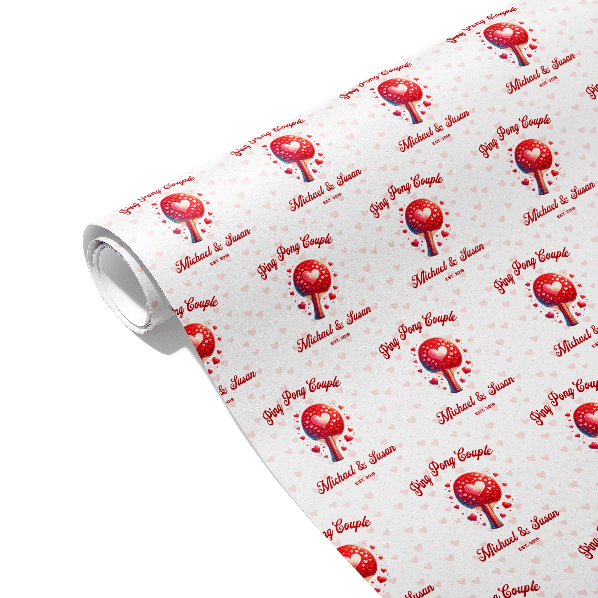 Heart Rally Gift Wrapping Paper
