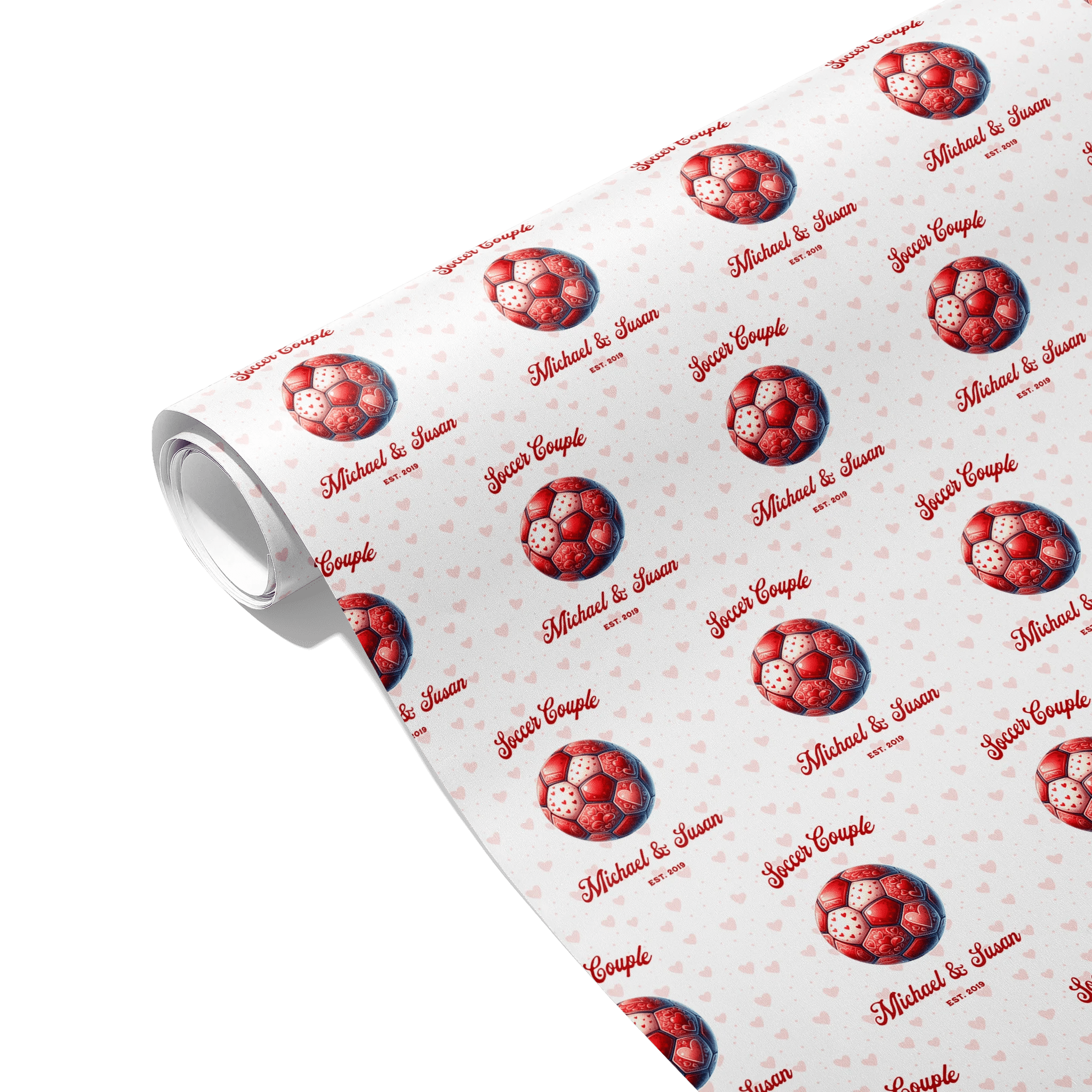 Heart Kicker Gift Wrapping Paper