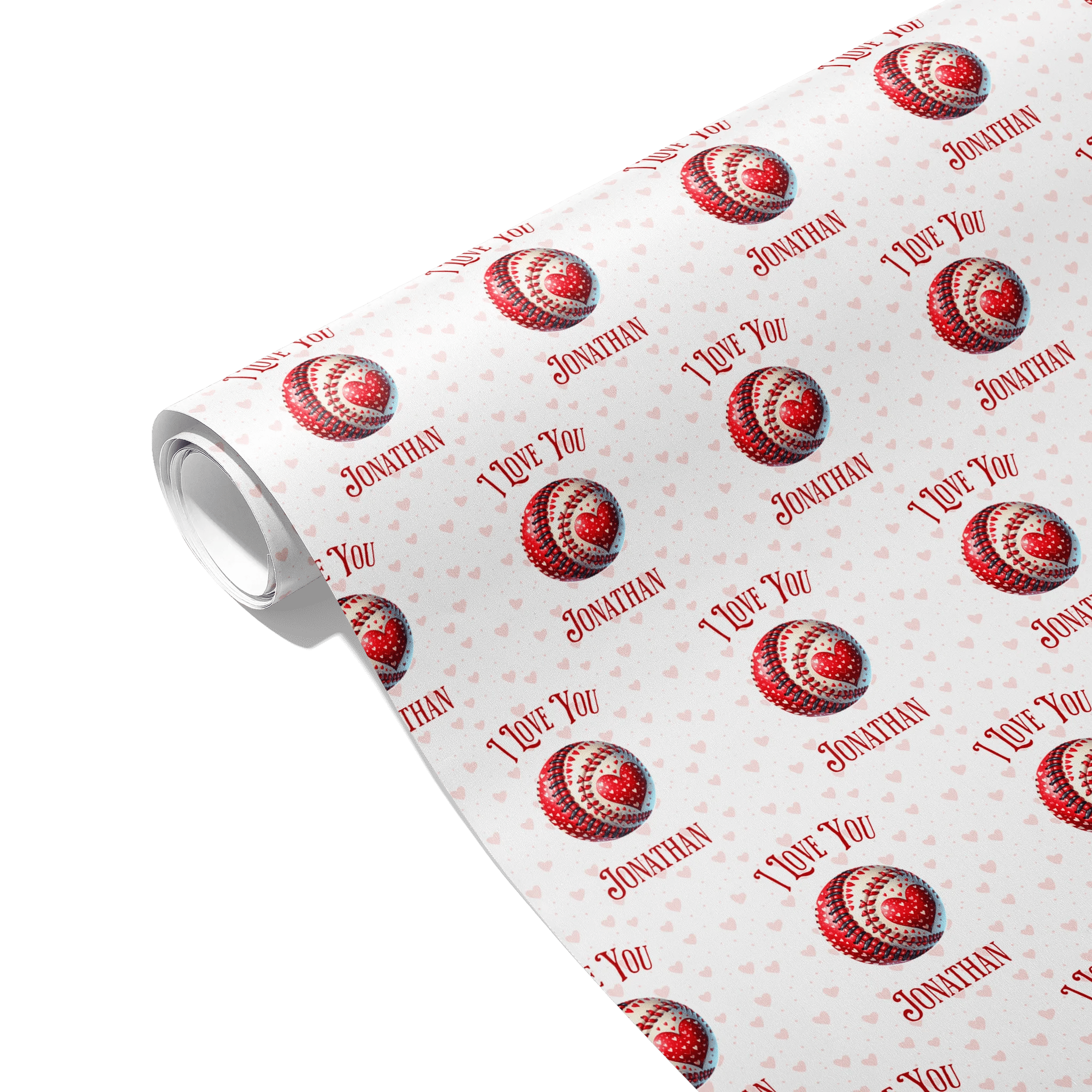 Home Run Romance Gift Wrapping Paper