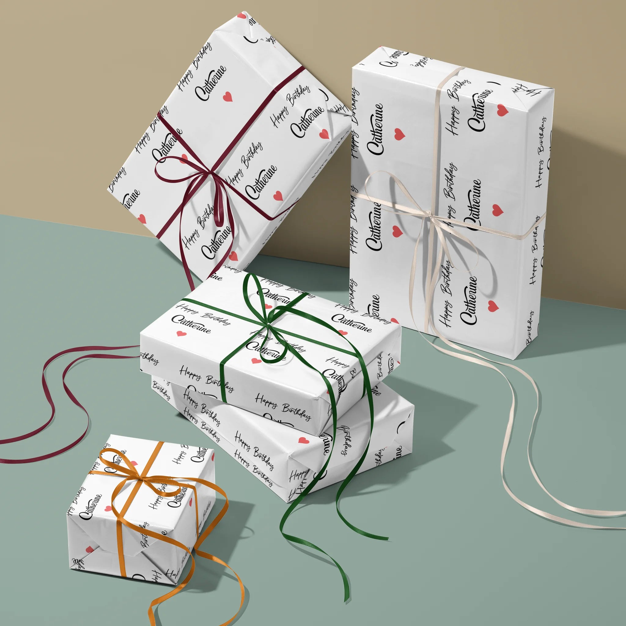 Sweet And Timeless Gift Wrapping Paper