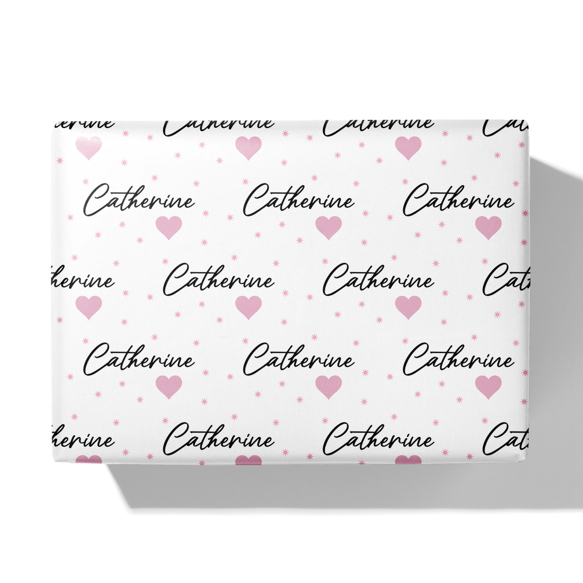 Heartfelt And Simple Gift Wrapping Paper
