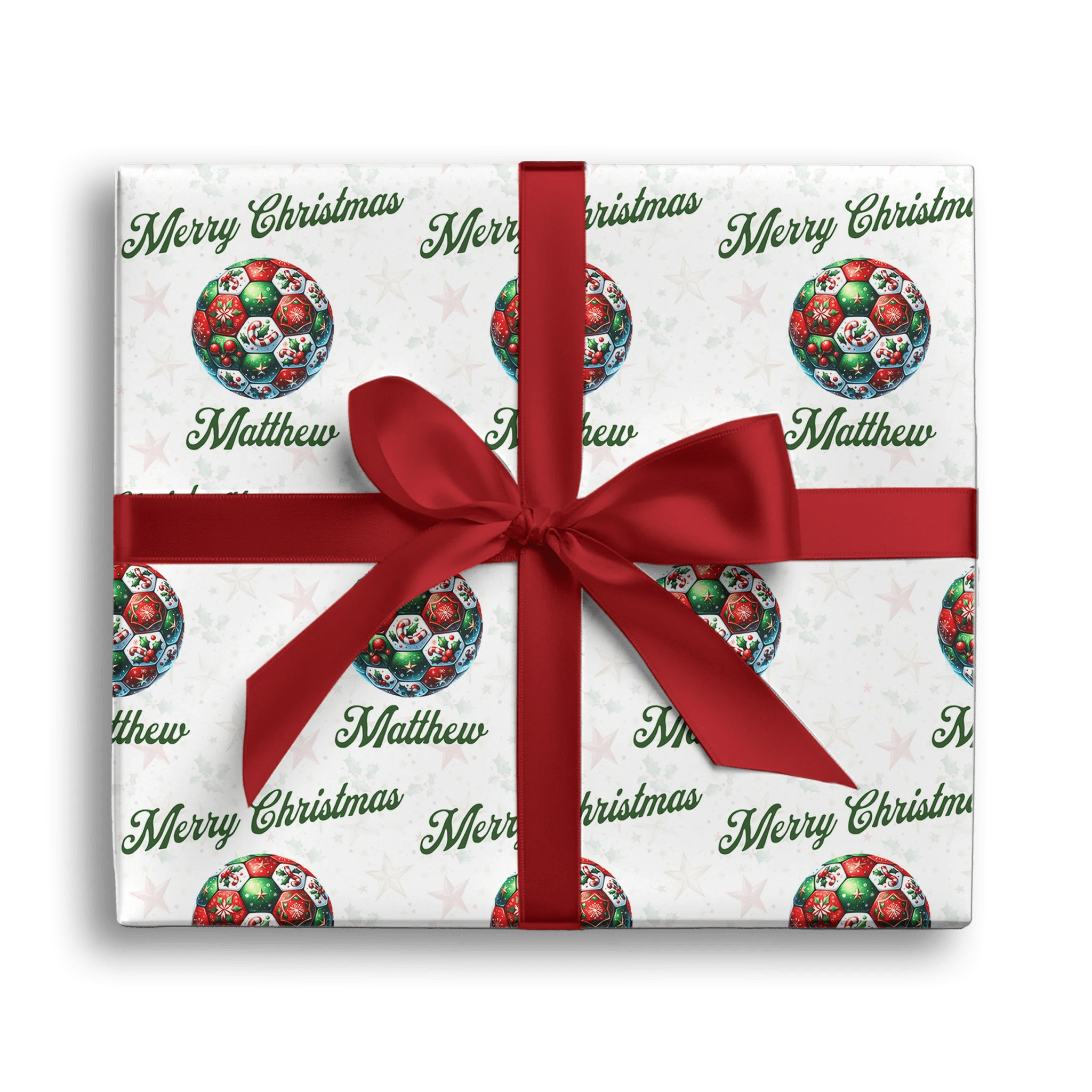 Santa’s Kickoff Gift Wrapping Paper
