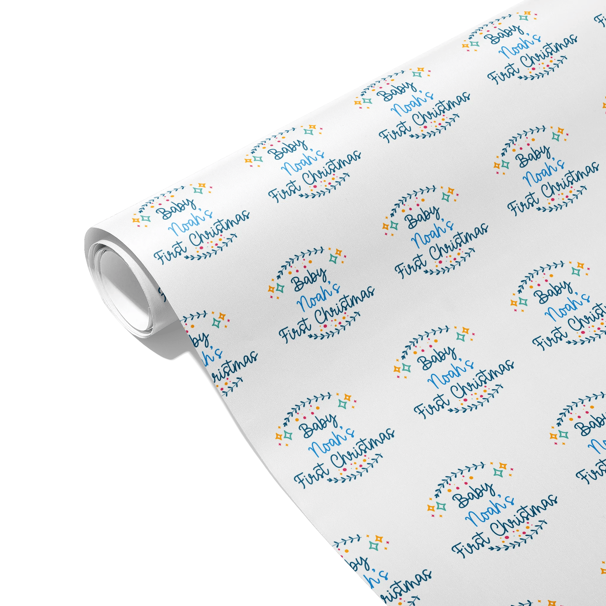 Merry Little Milestone Gift Wrapping Paper