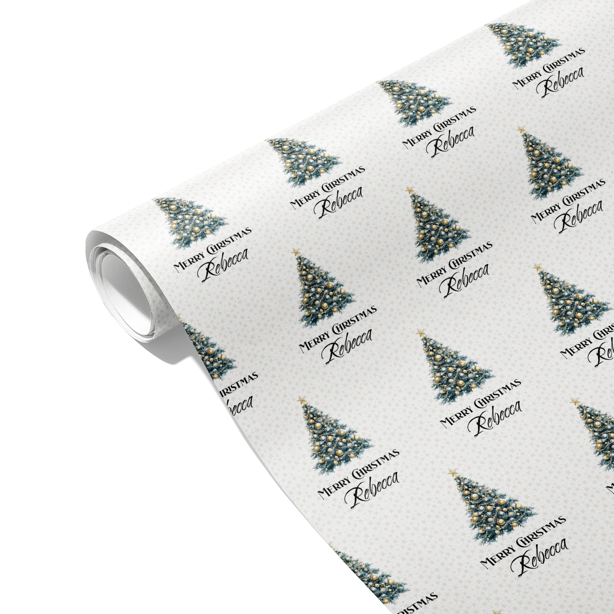 Holiday Evergreen Gift Wrapping Paper