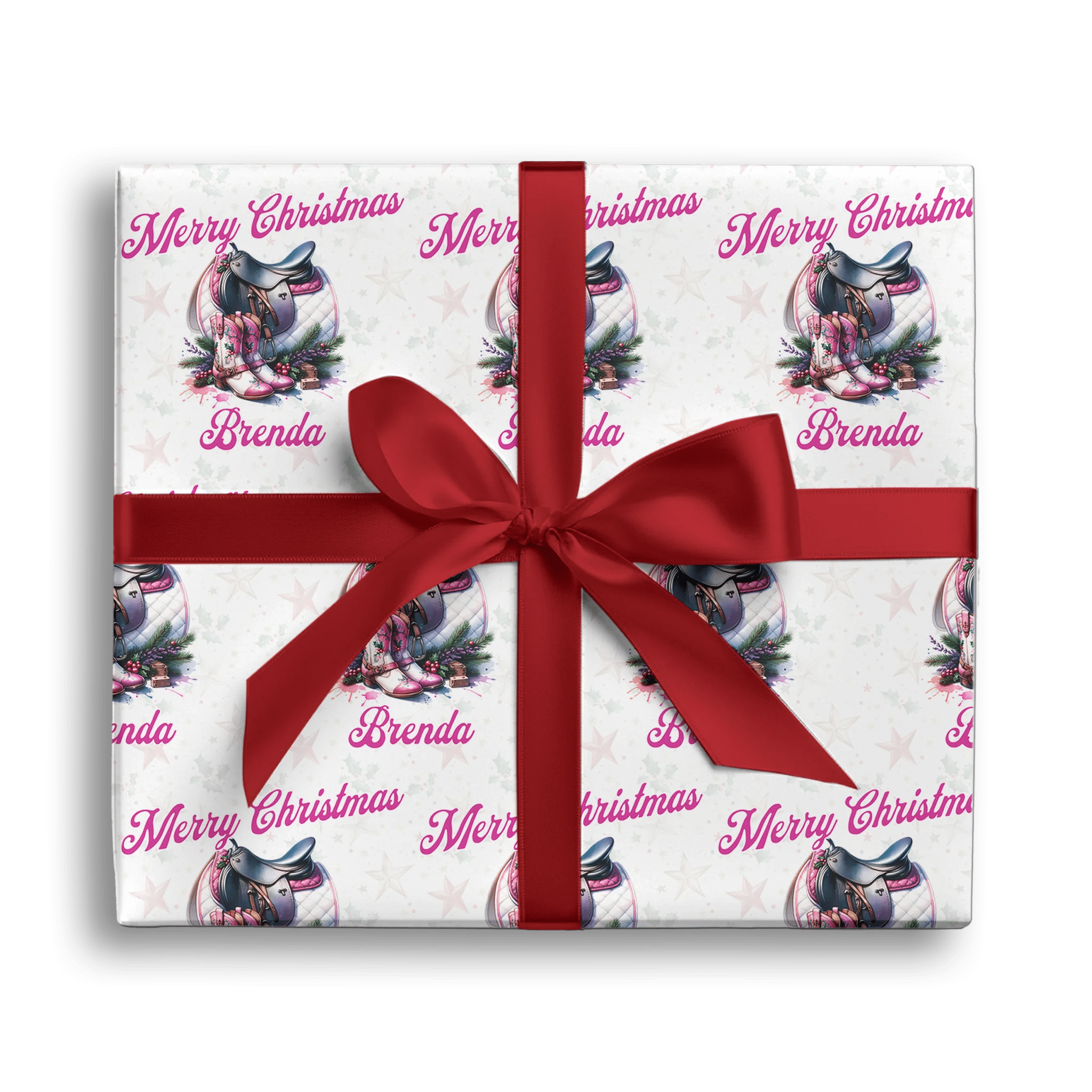 Ho Ho Hoof Gift Wrapping Paper