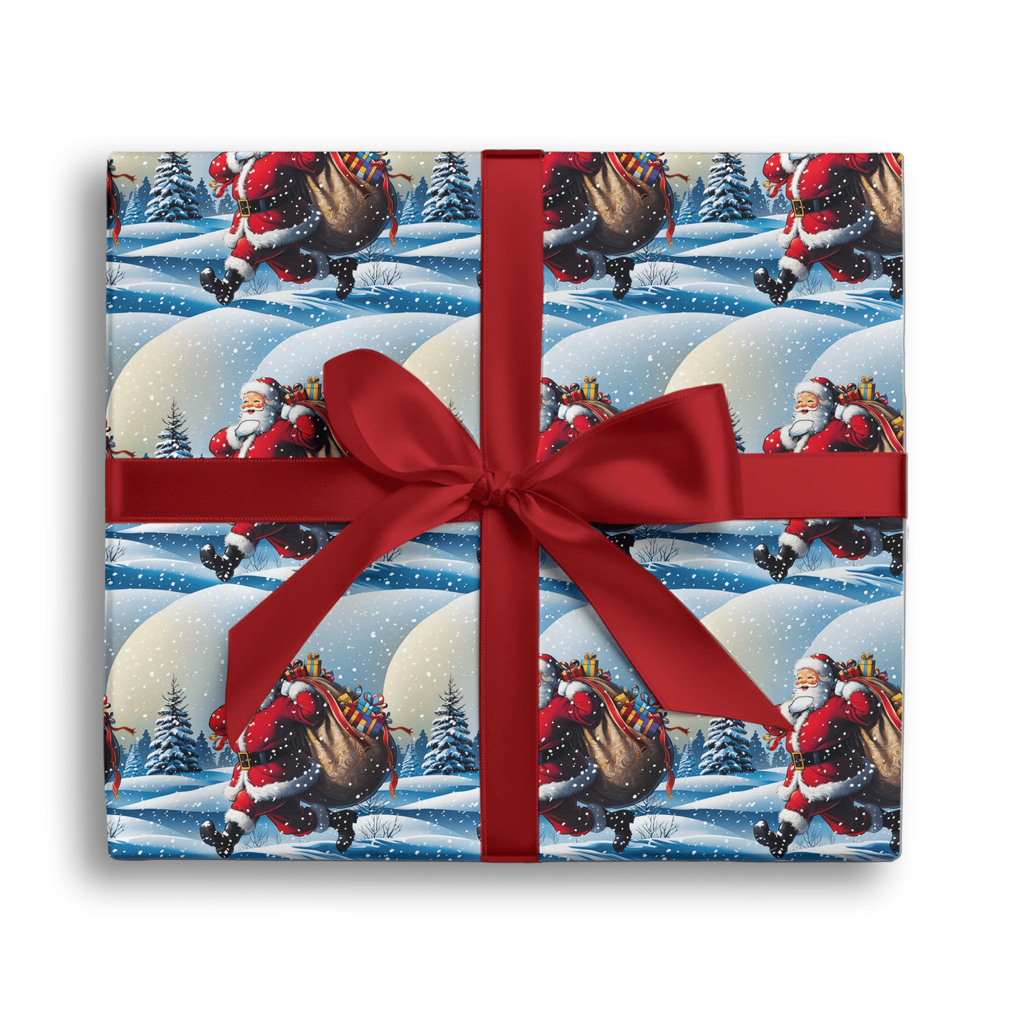 Santa’s Marching Orders Gift Wrapping Paper