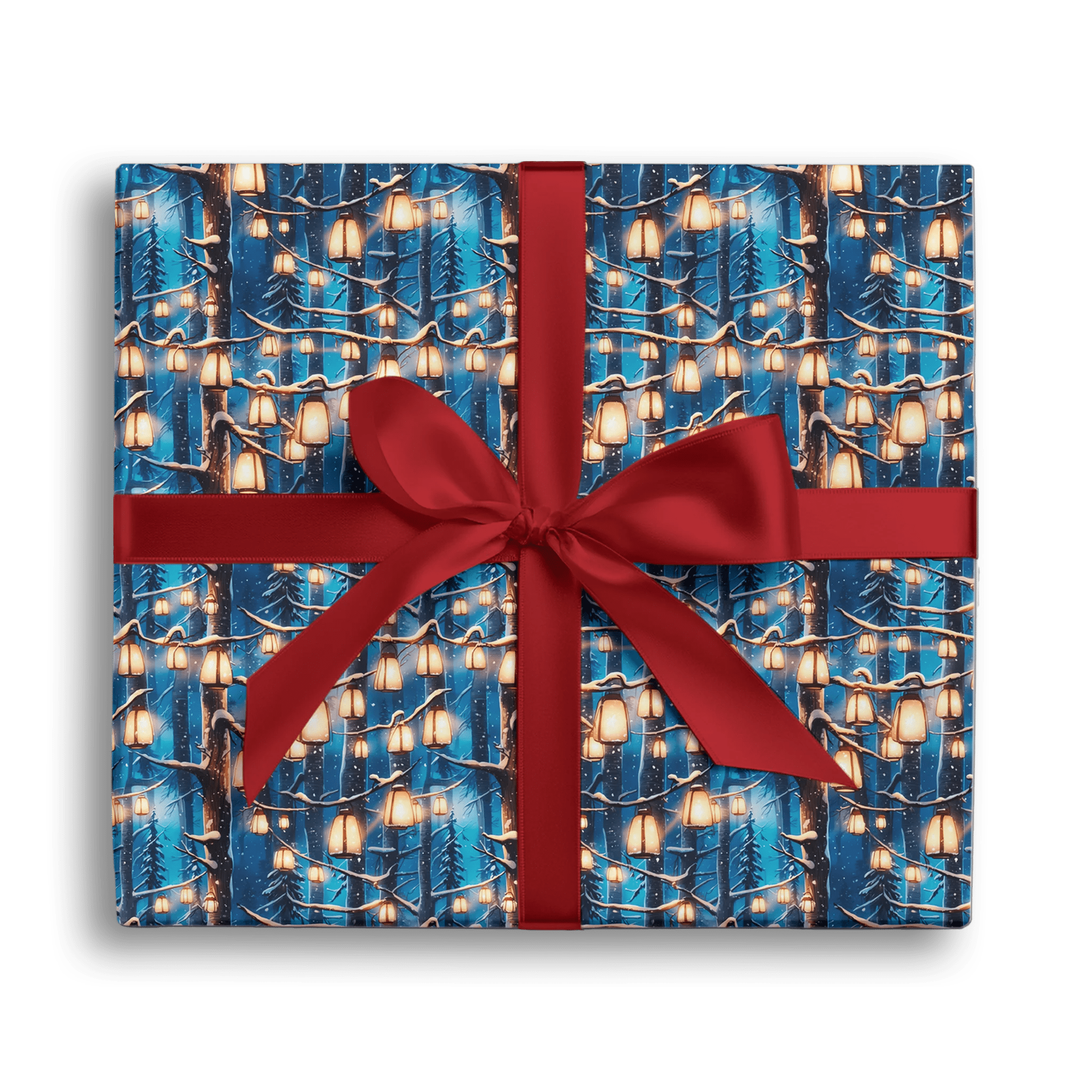 Sleigh Bells Wrapped Gift Wrapping Paper