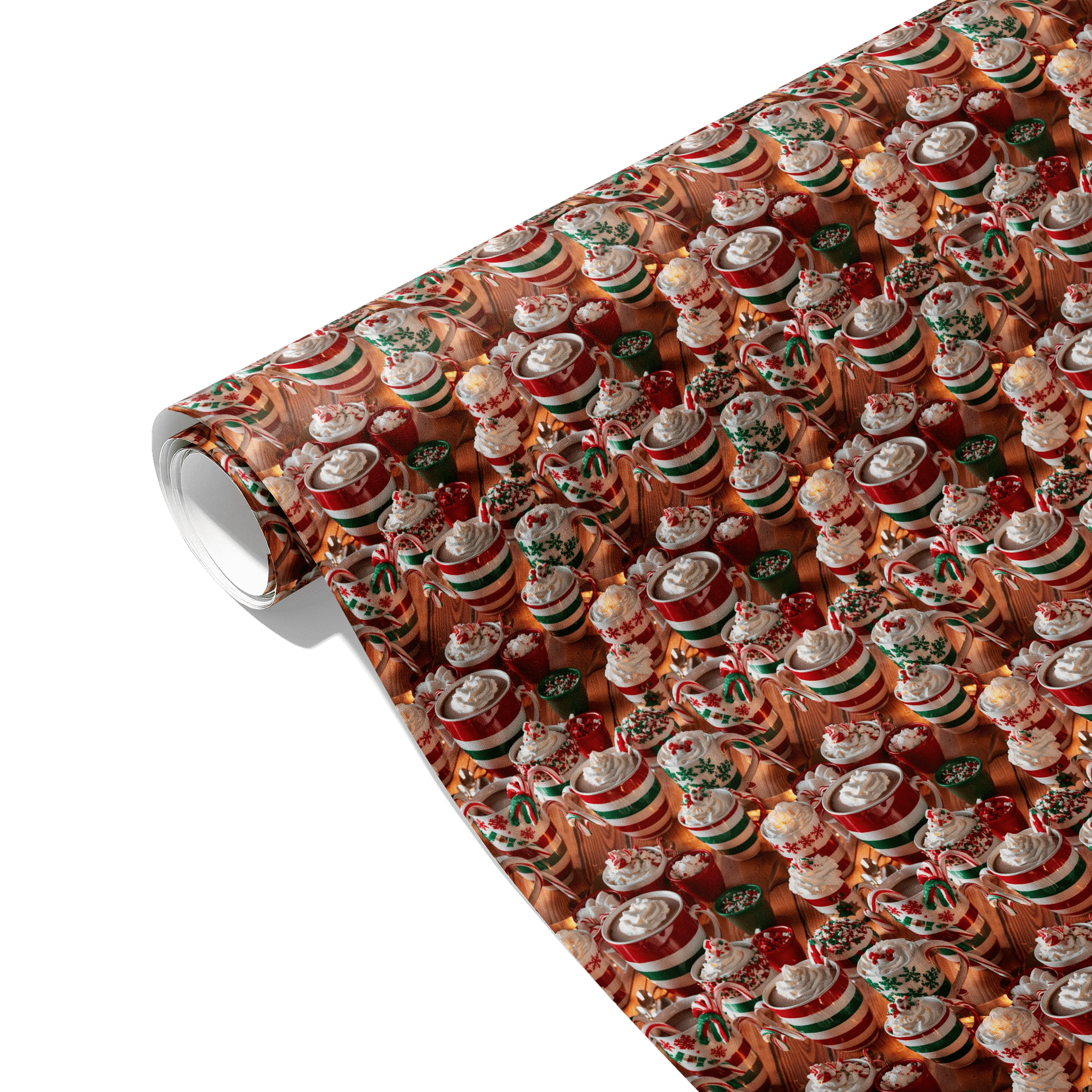 Santa’s Secret Sips Gift Wrapping Paper