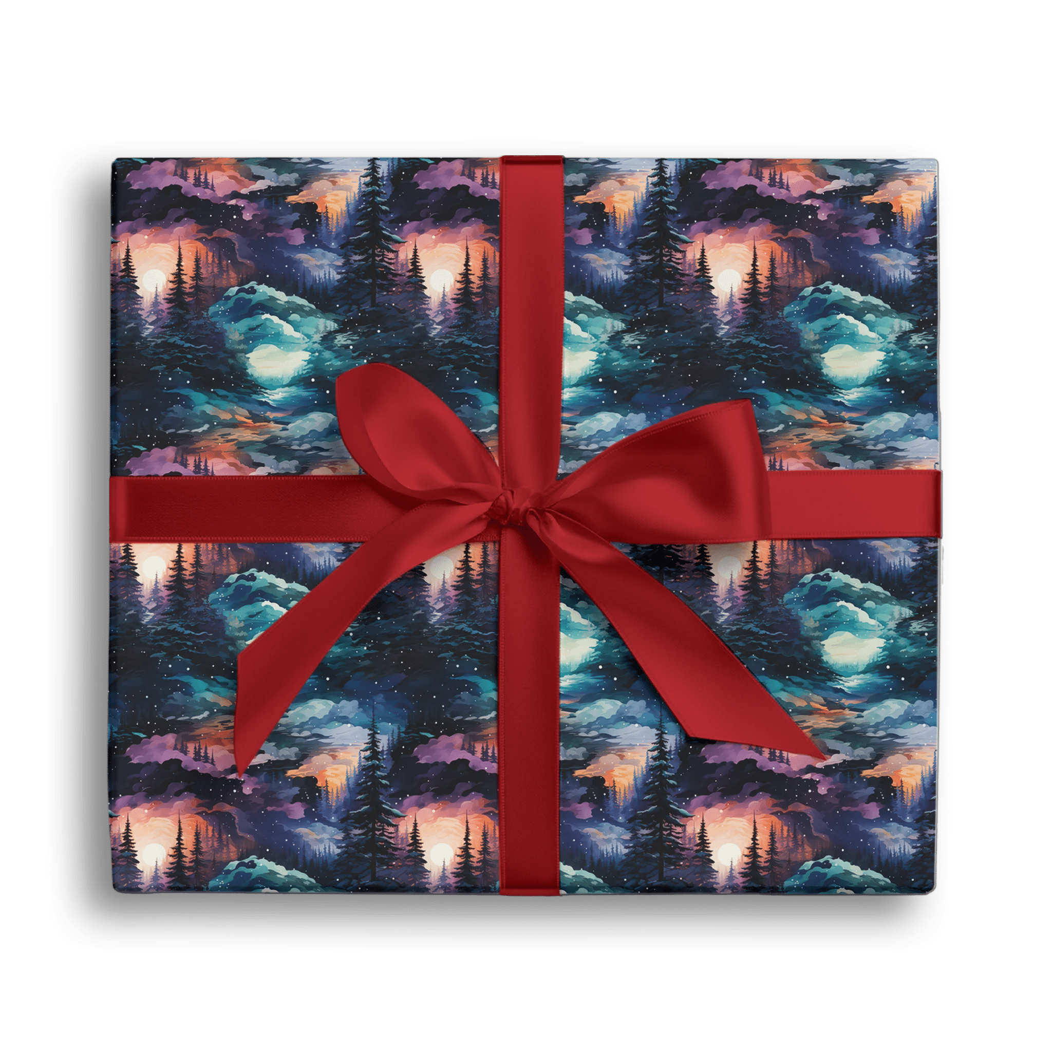 Mistletoe & Moonbeams Gift Wrapping Paper