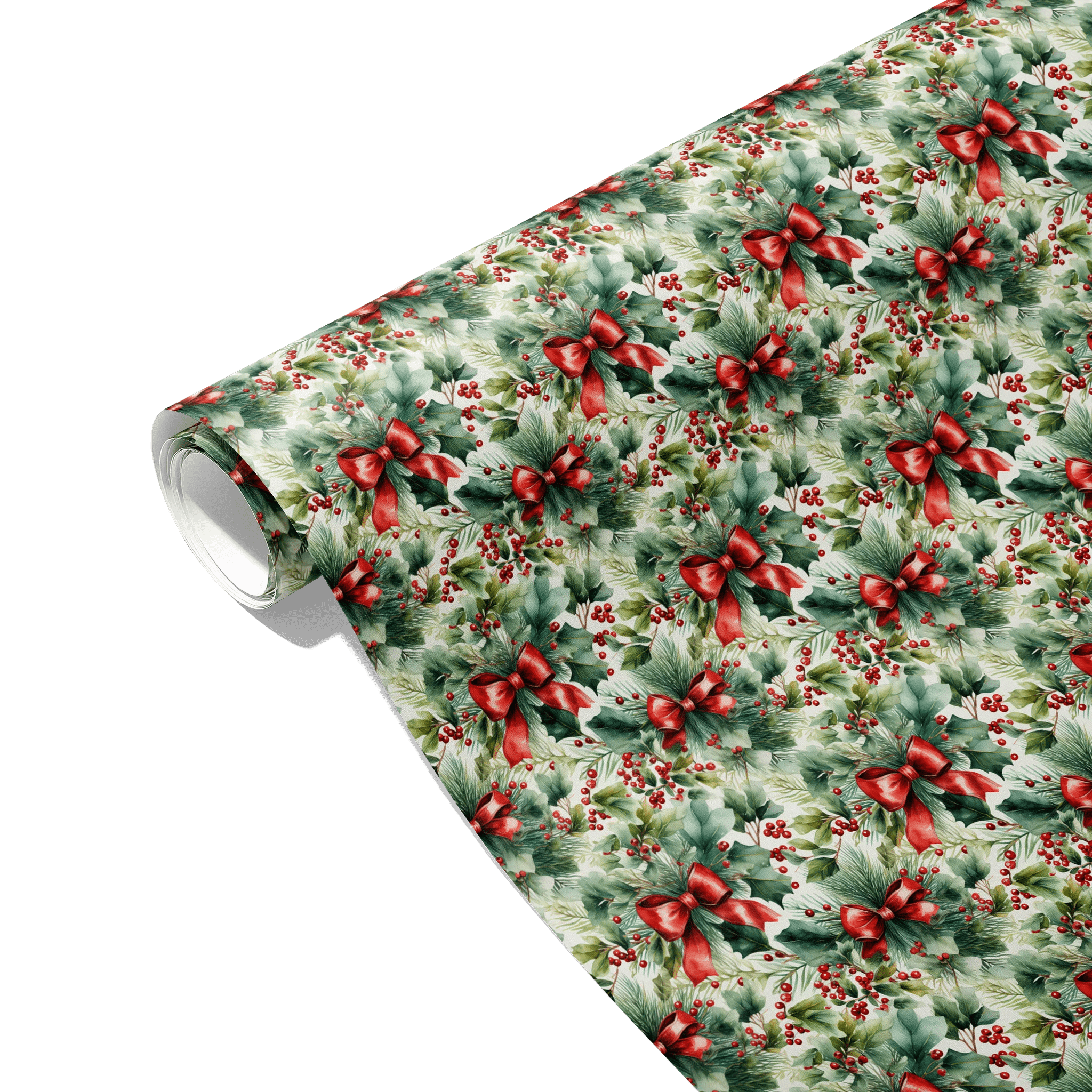 Bow Tied Tidings Gift Wrapping Paper