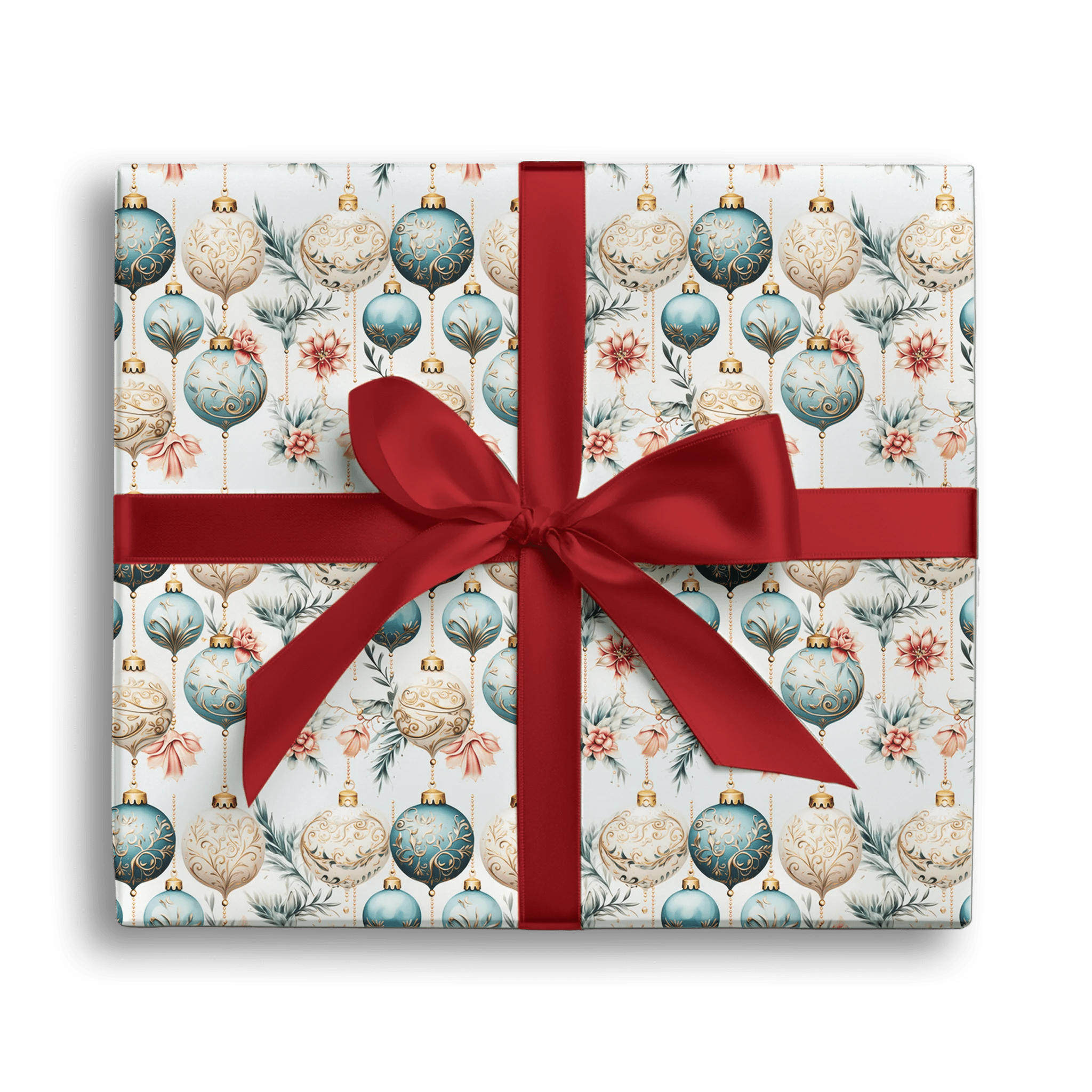 Bauble Battle Gift Wrapping Paper