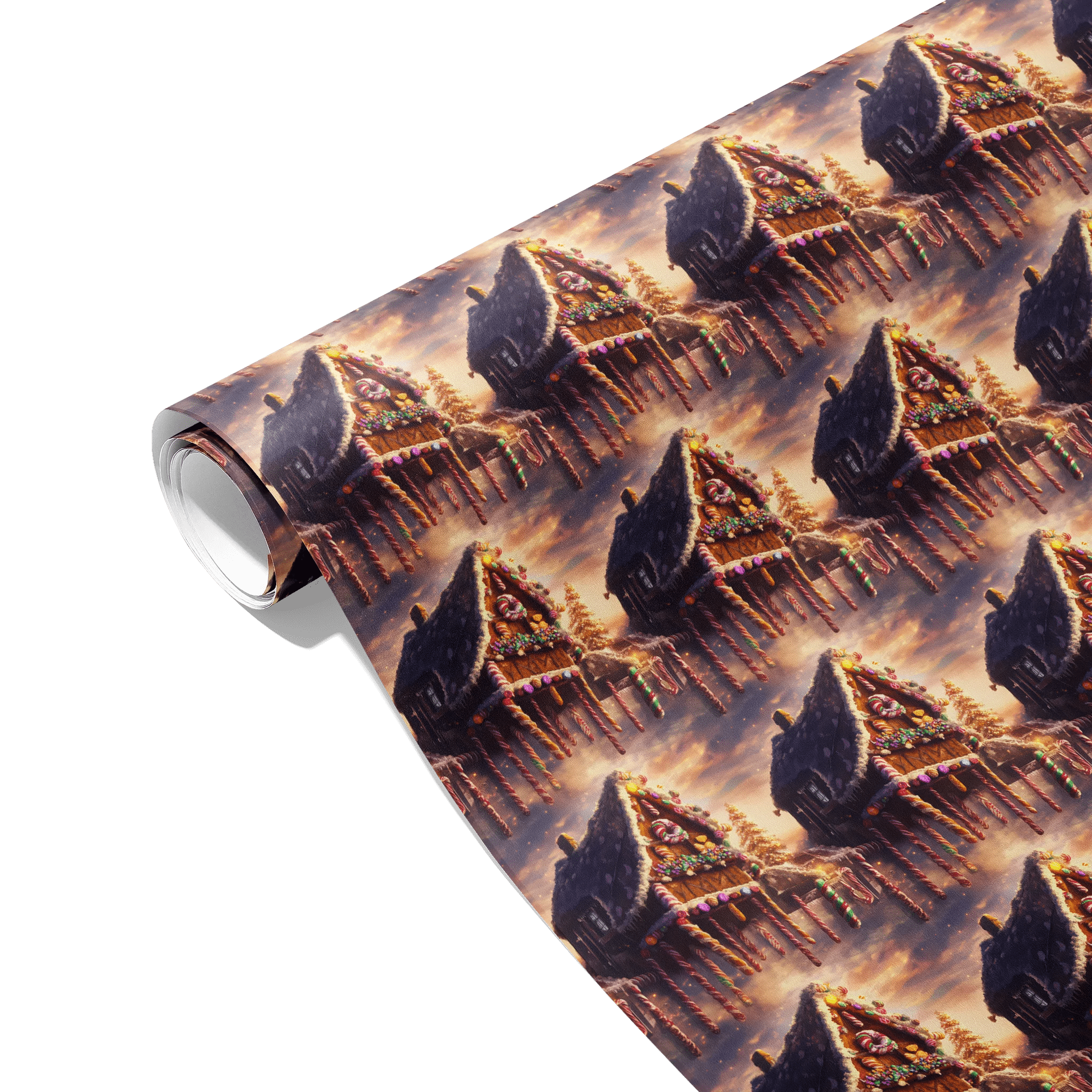 Sugarplum Parcel Gift Wrapping Paper