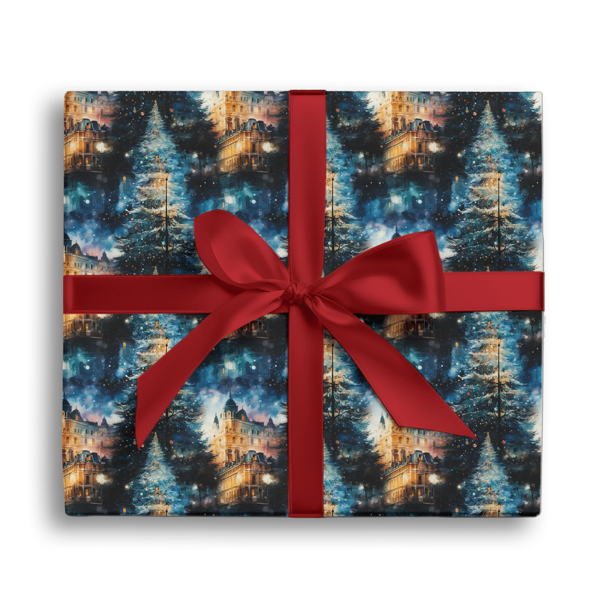 Starry Night Inn Gift Wrapping Paper