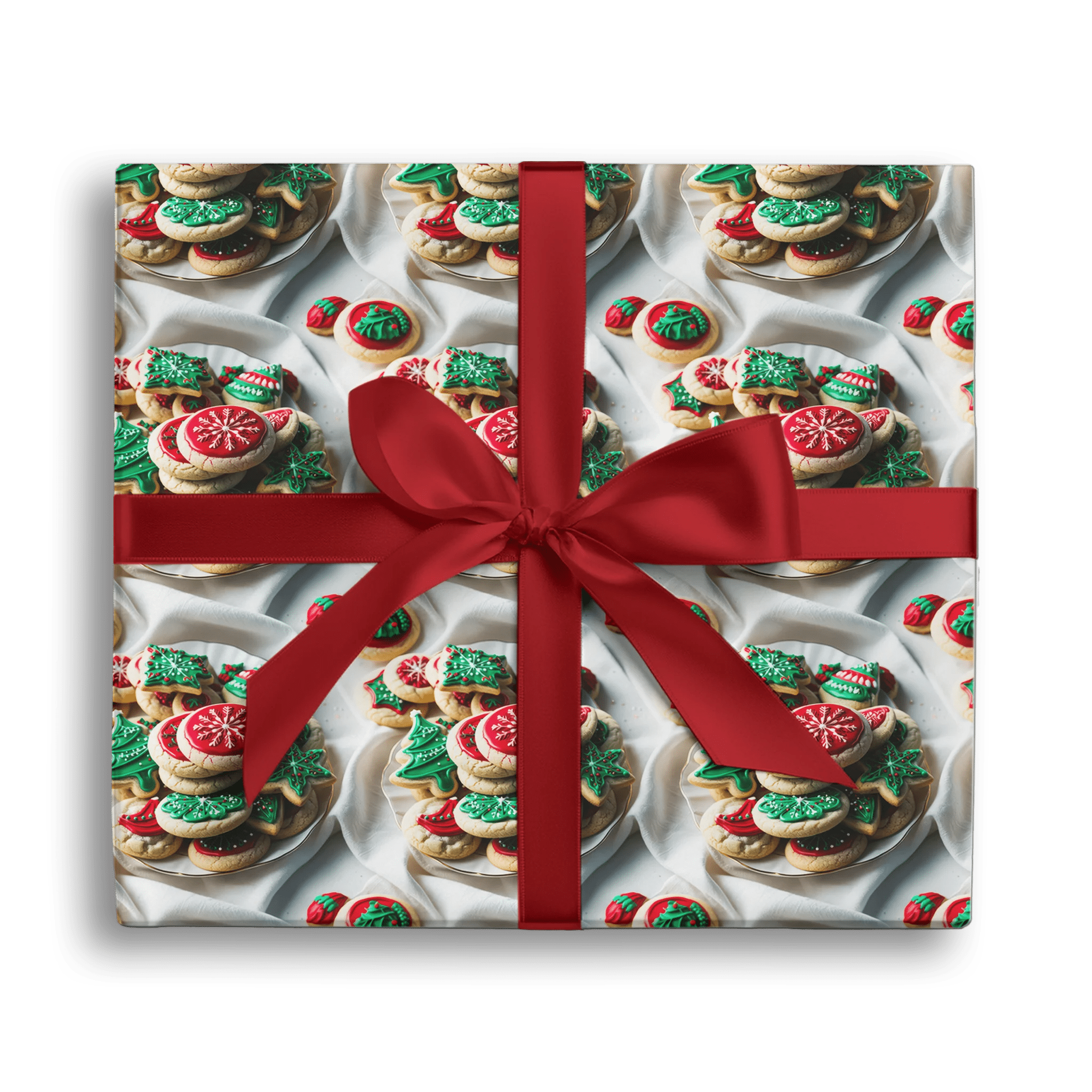 Santa’s Snackdown Gift Wrapping Paper