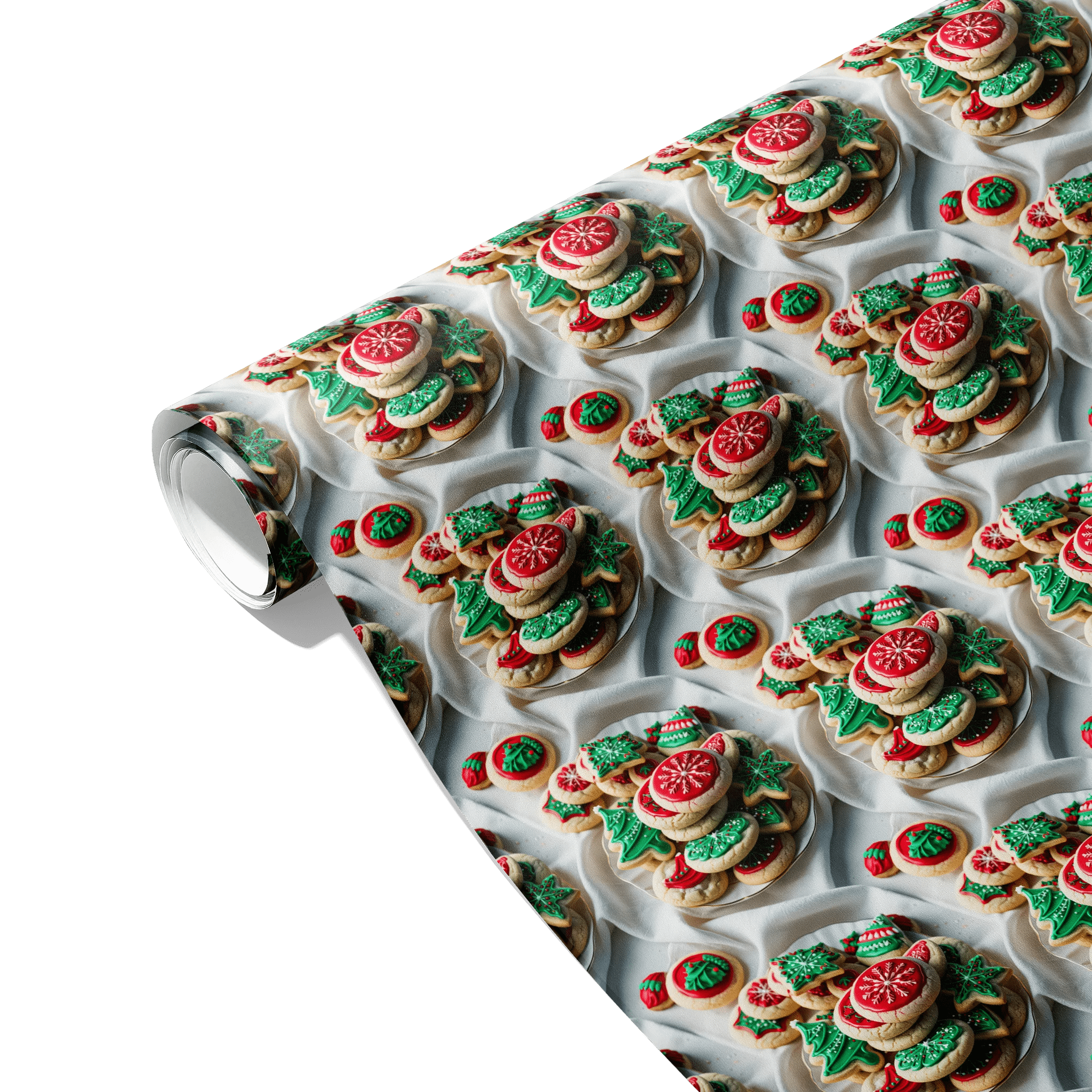 Santa’s Snackdown Gift Wrapping Paper