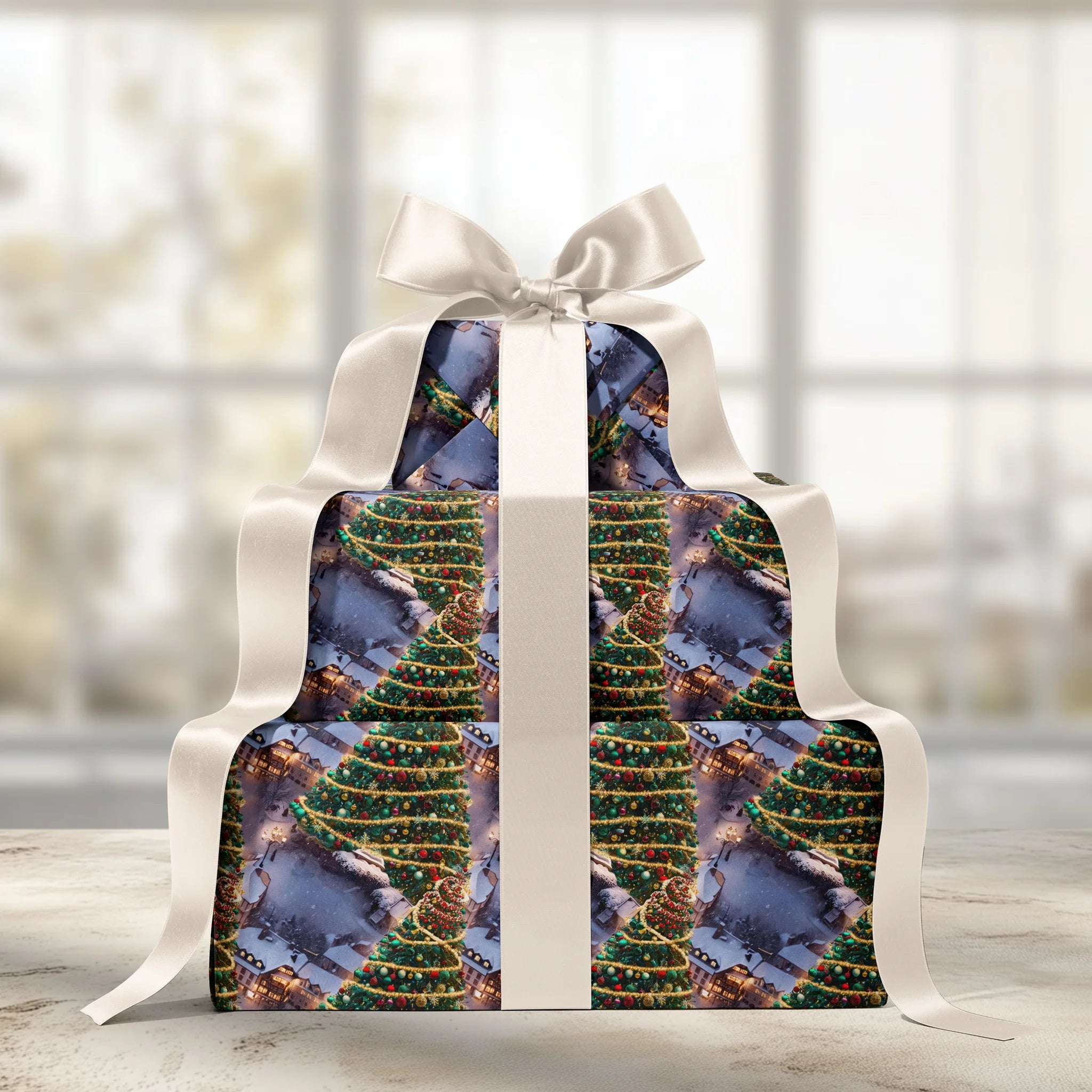 Merry & Wrapped Gift Wrapping Paper