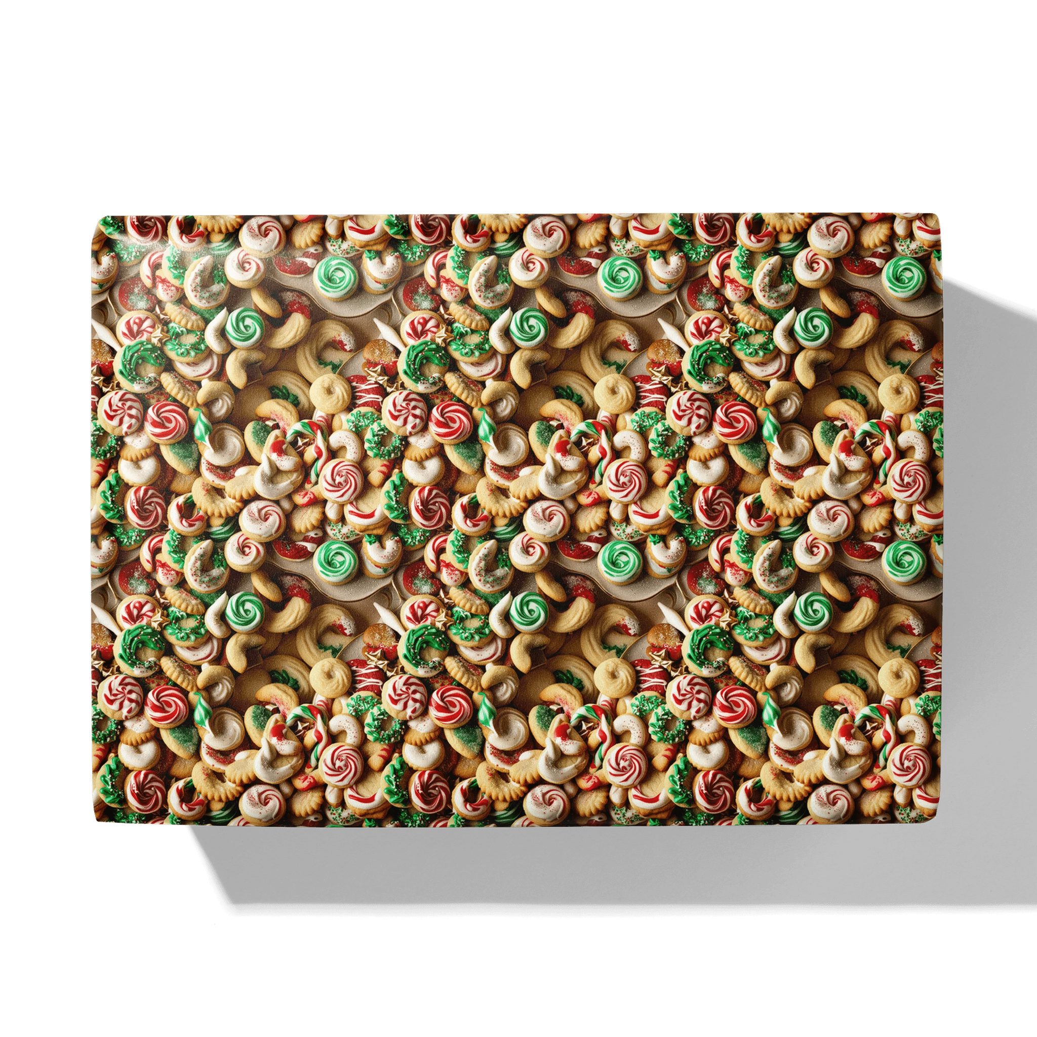Cookie Cutter Christmas Gift Wrapping Paper