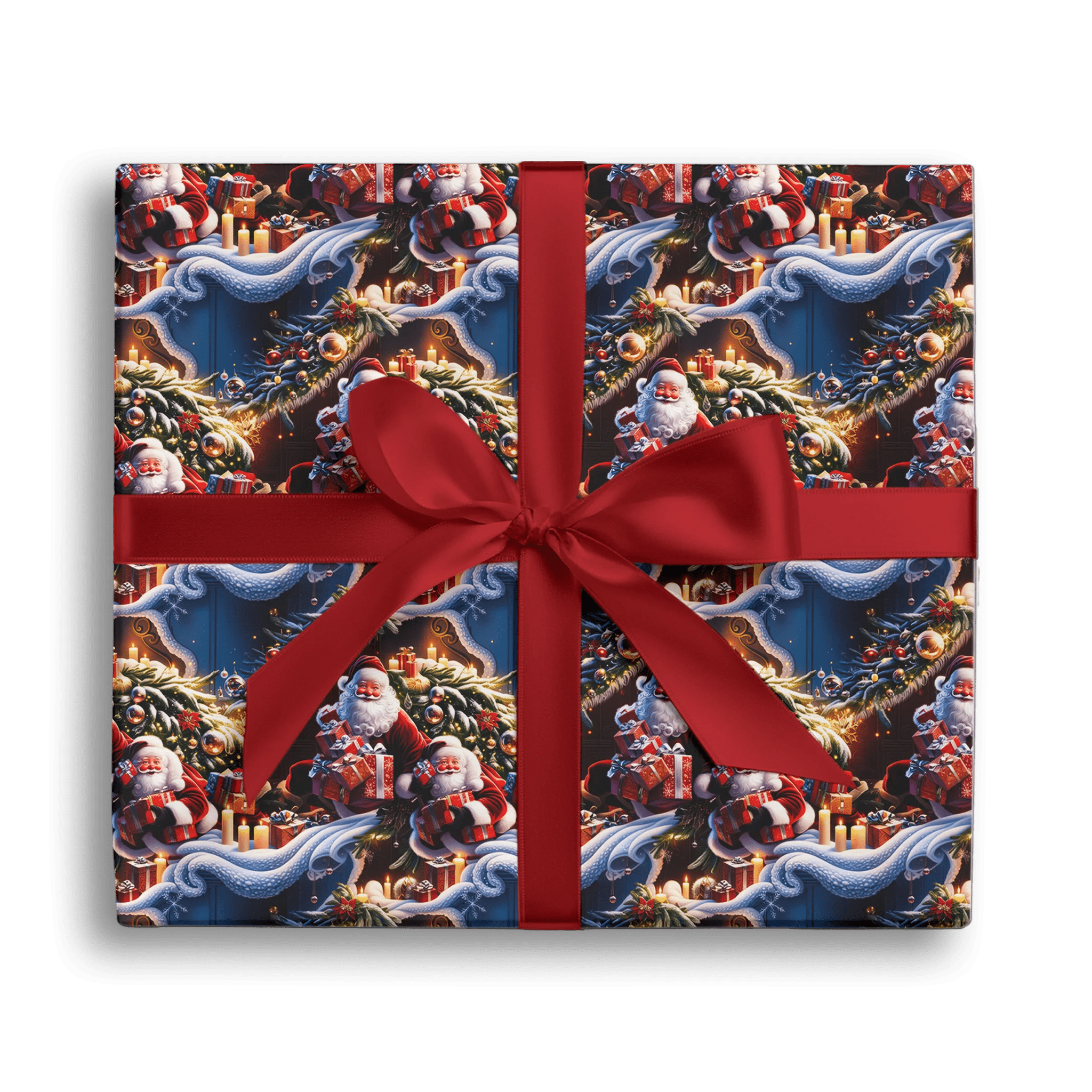 Ribbon Rumble Gift Wrapping Paper