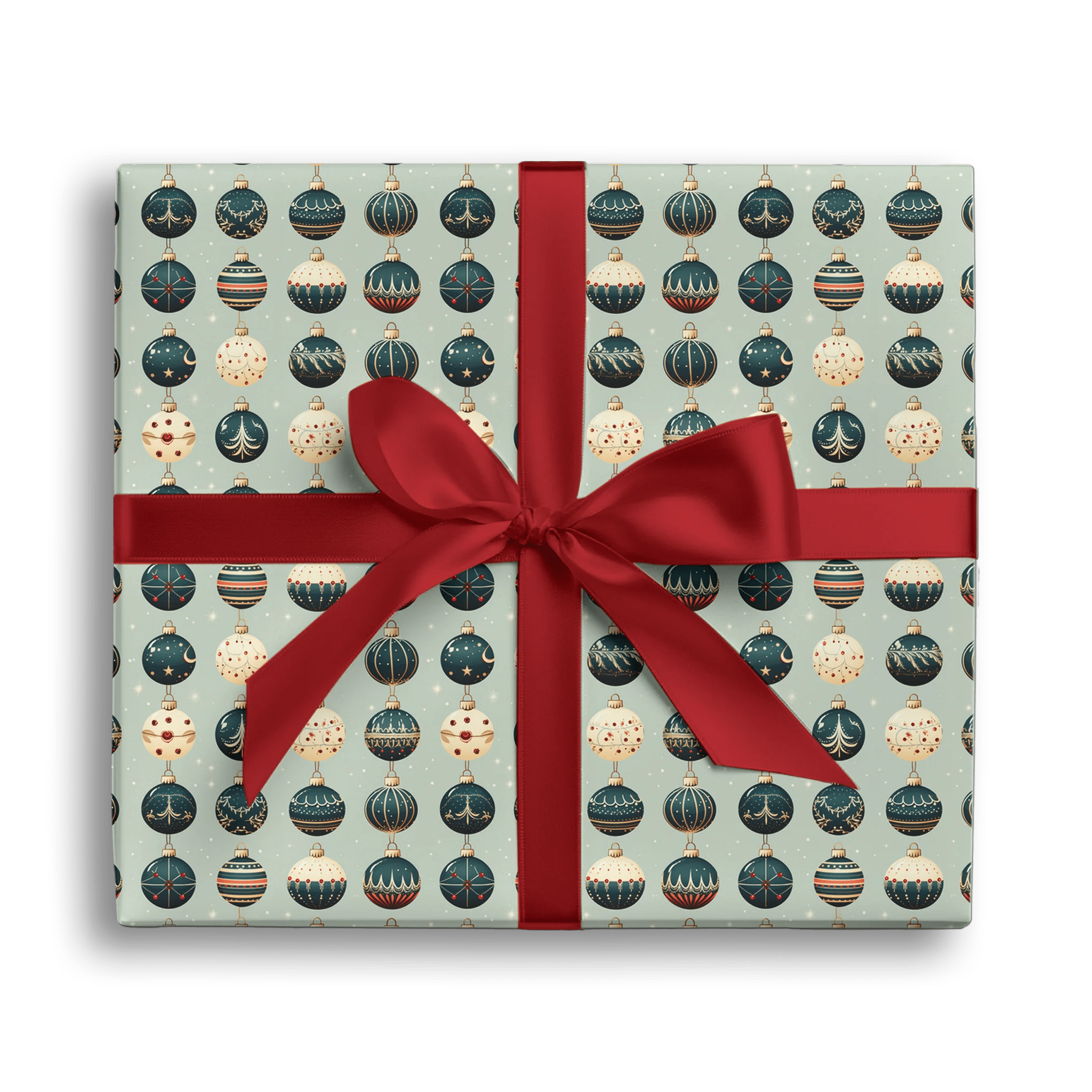 Baubled Up Gift Wrapping Paper