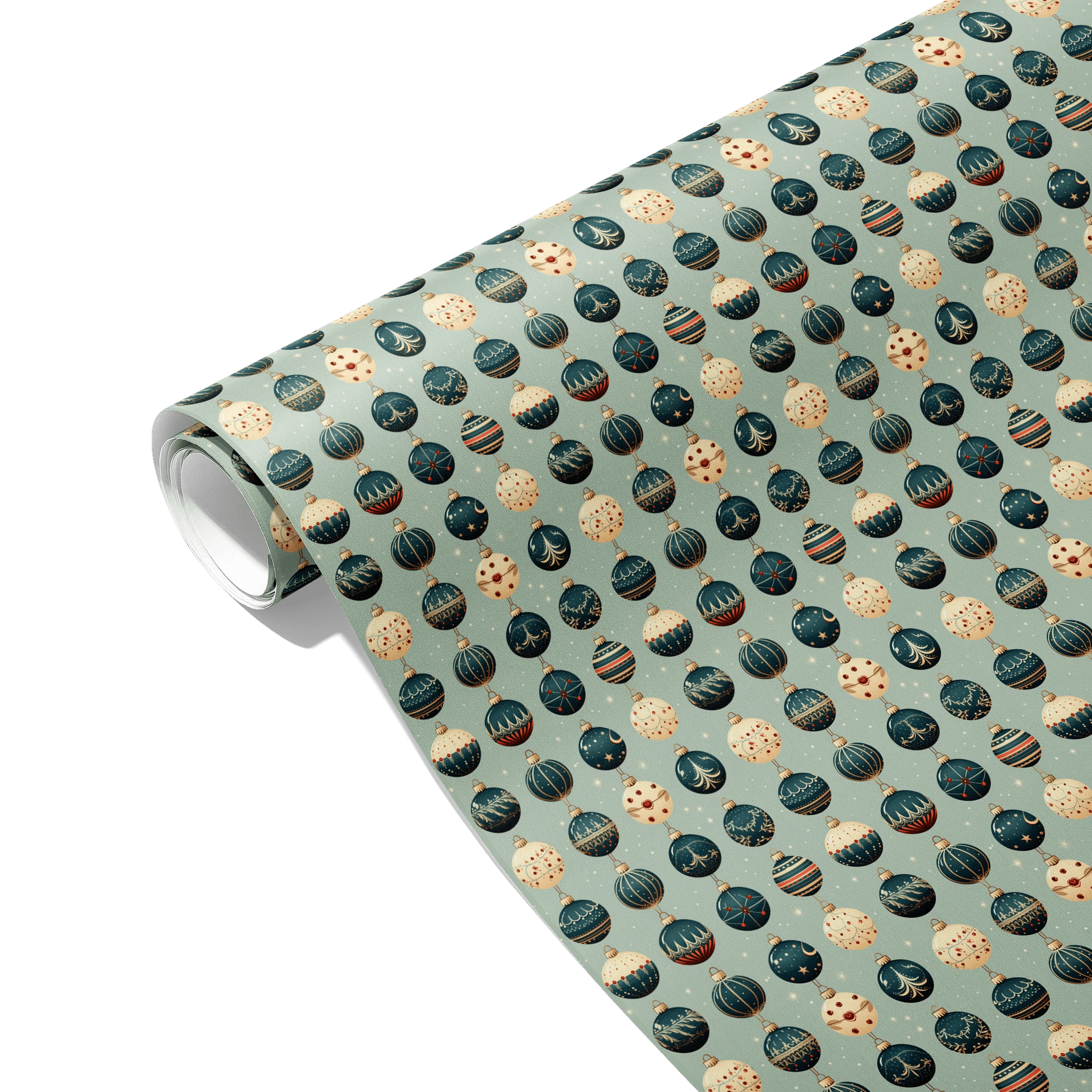 Baubled Up Gift Wrapping Paper