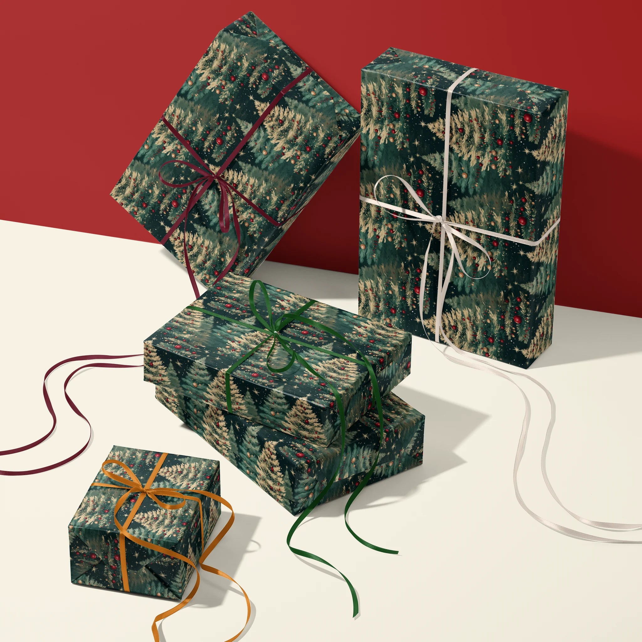 Treetops Tonight Gift Wrapping Paper
