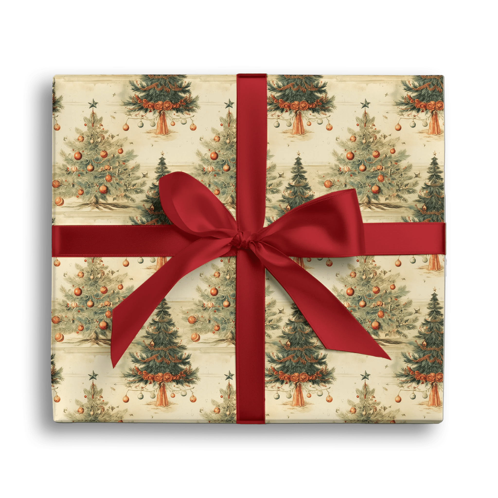 Tree-luxe Delivery Gift Wrapping Paper