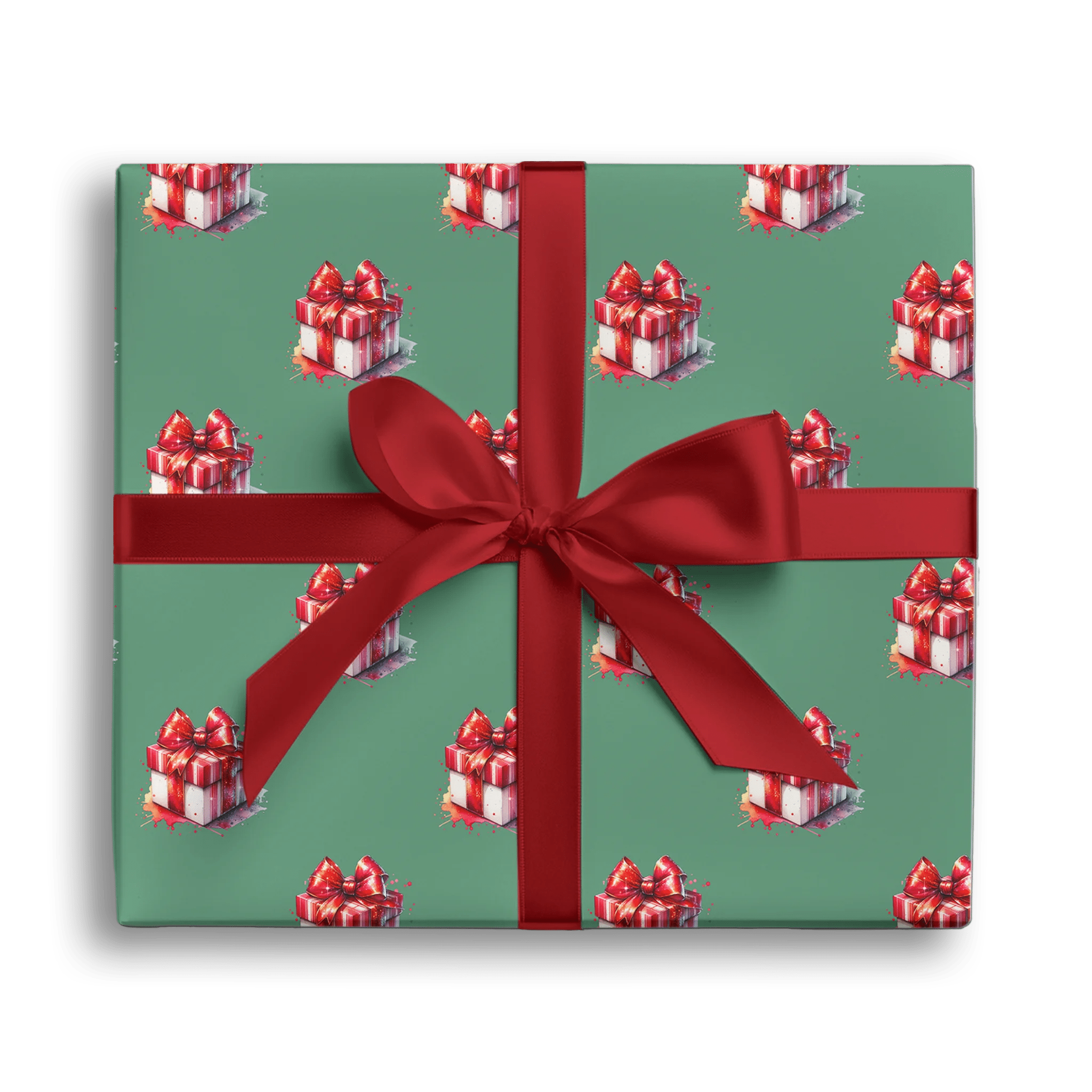 Top of the Box Gift Wrapping Paper